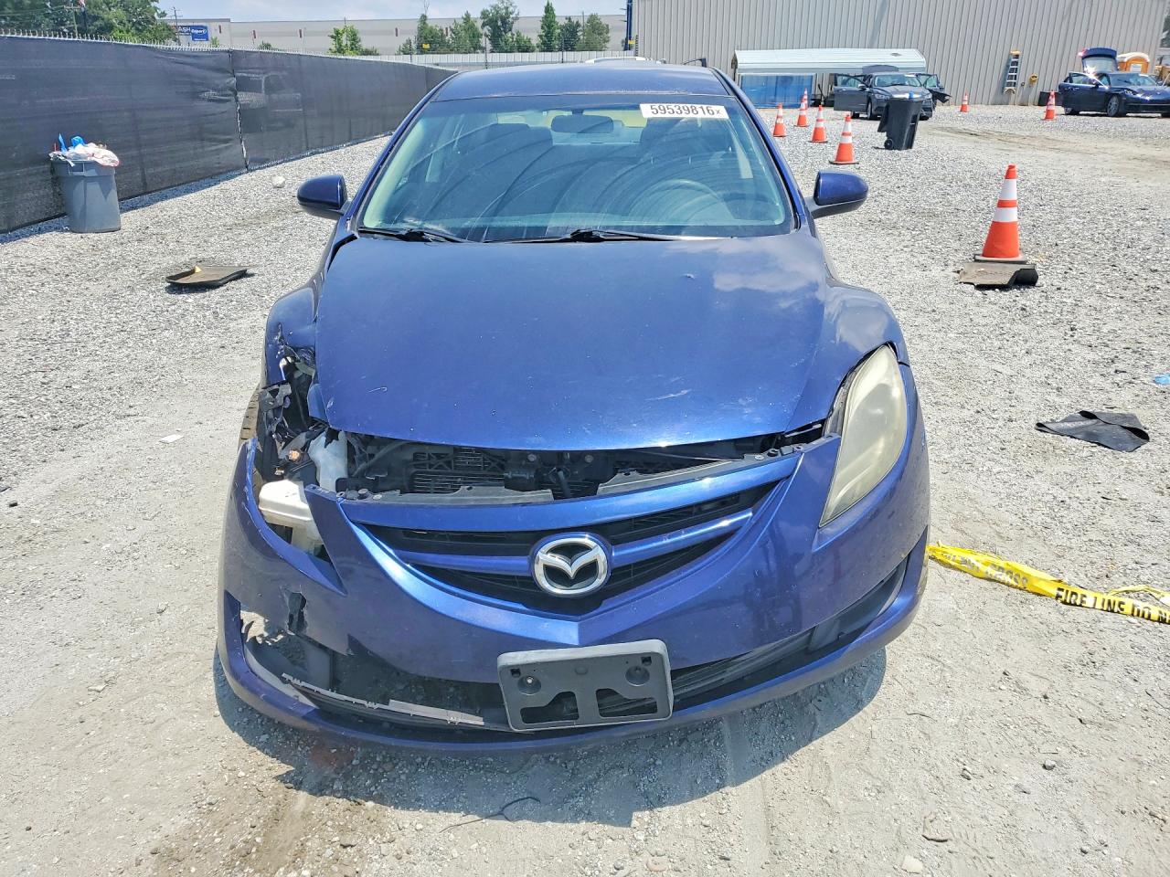 2011 Mazda 6 I Blue vin: 1YVHZ8BH2B5M08168