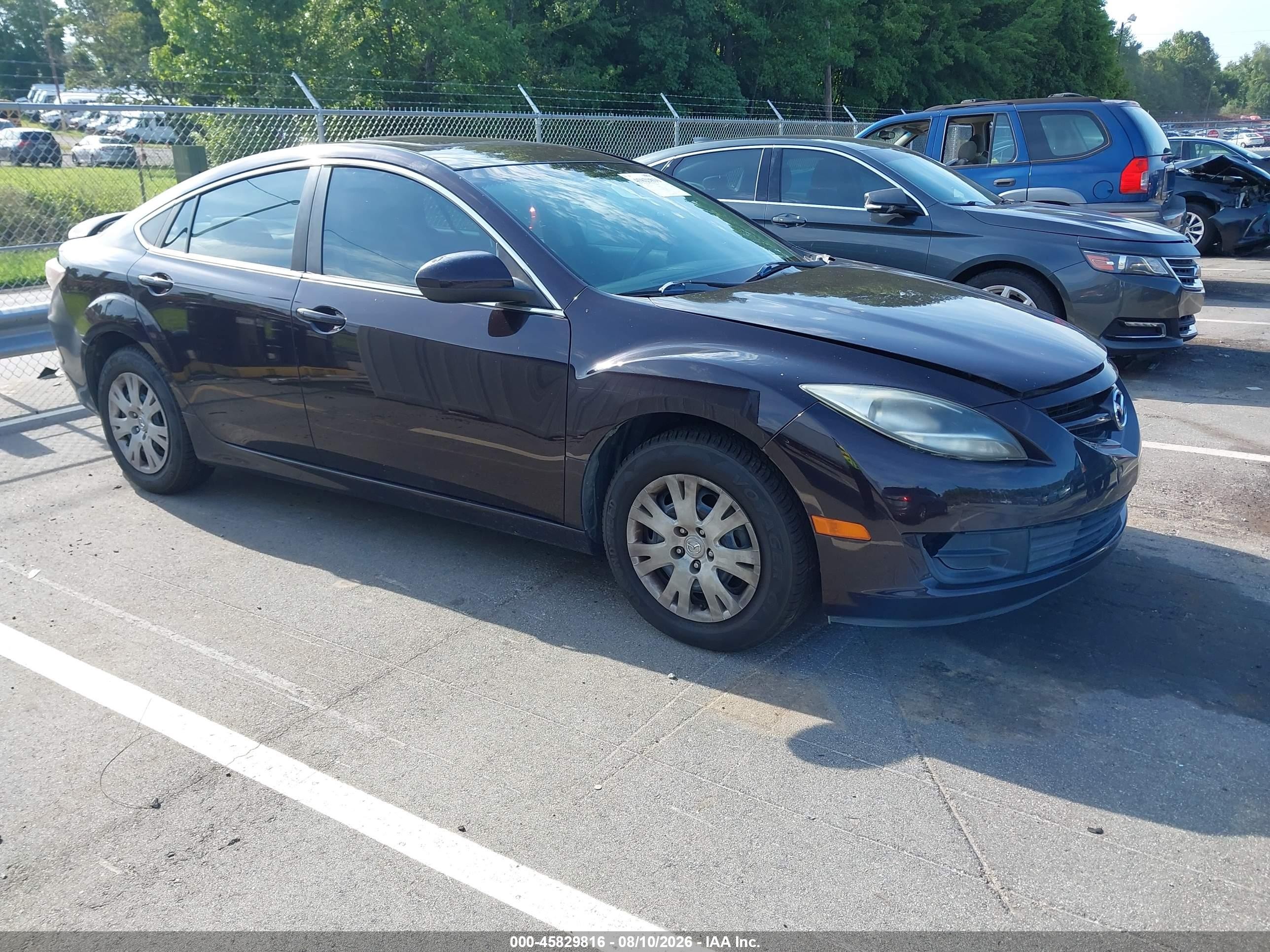 2011 Mazda Mazda6 I Sport Burgundy vin: 1YVHZ8BH2B5M09157