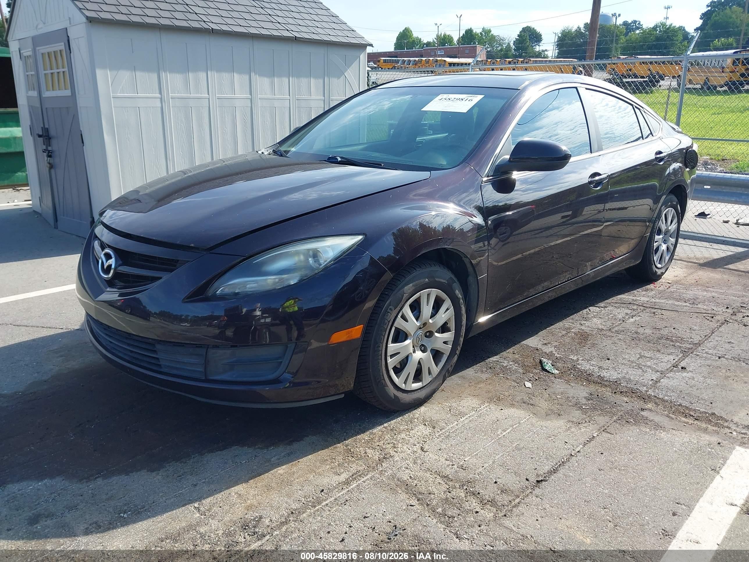 2011 Mazda Mazda6 I Sport Burgundy vin: 1YVHZ8BH2B5M09157