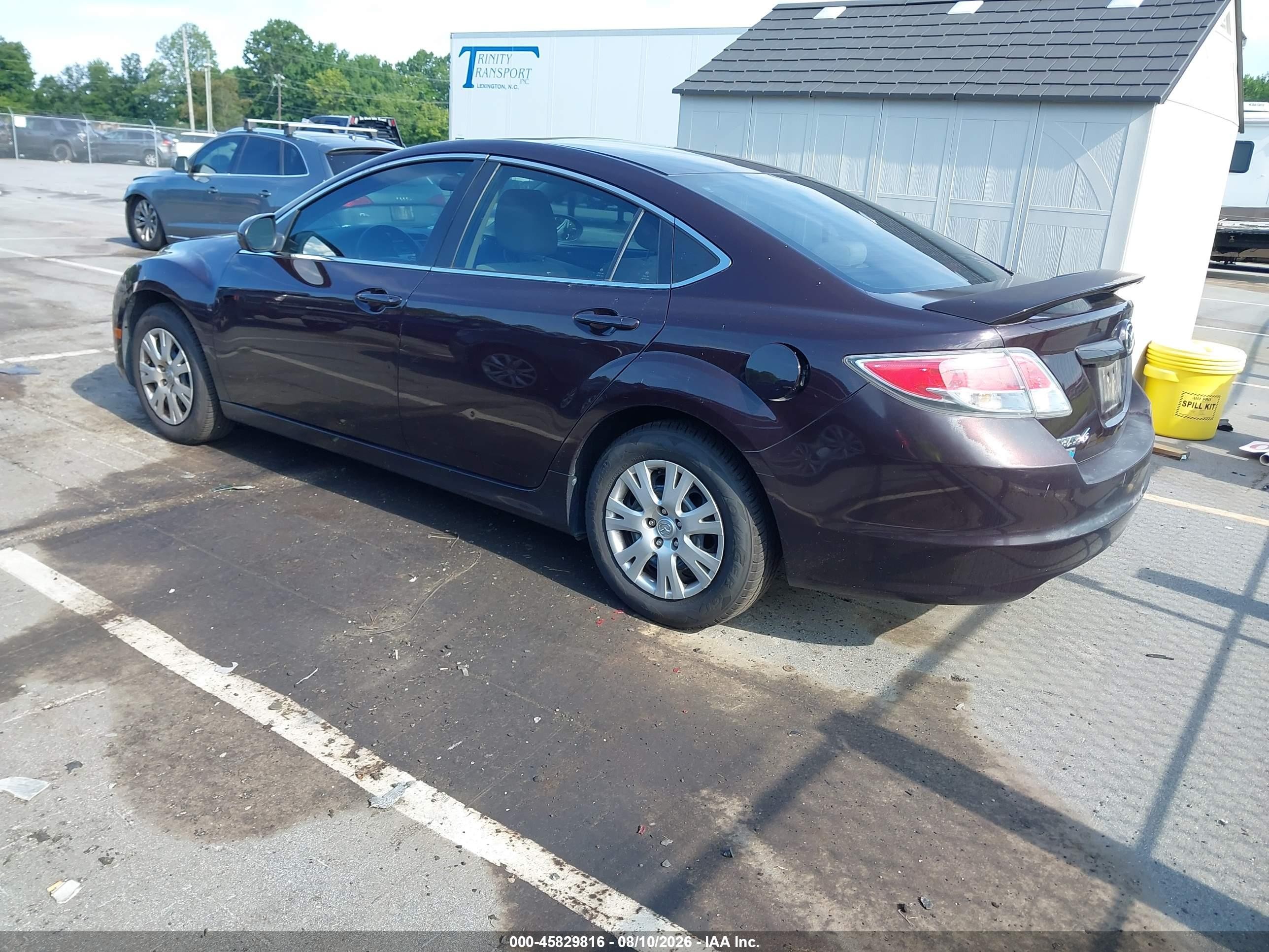 2011 Mazda Mazda6 I Sport Burgundy vin: 1YVHZ8BH2B5M09157