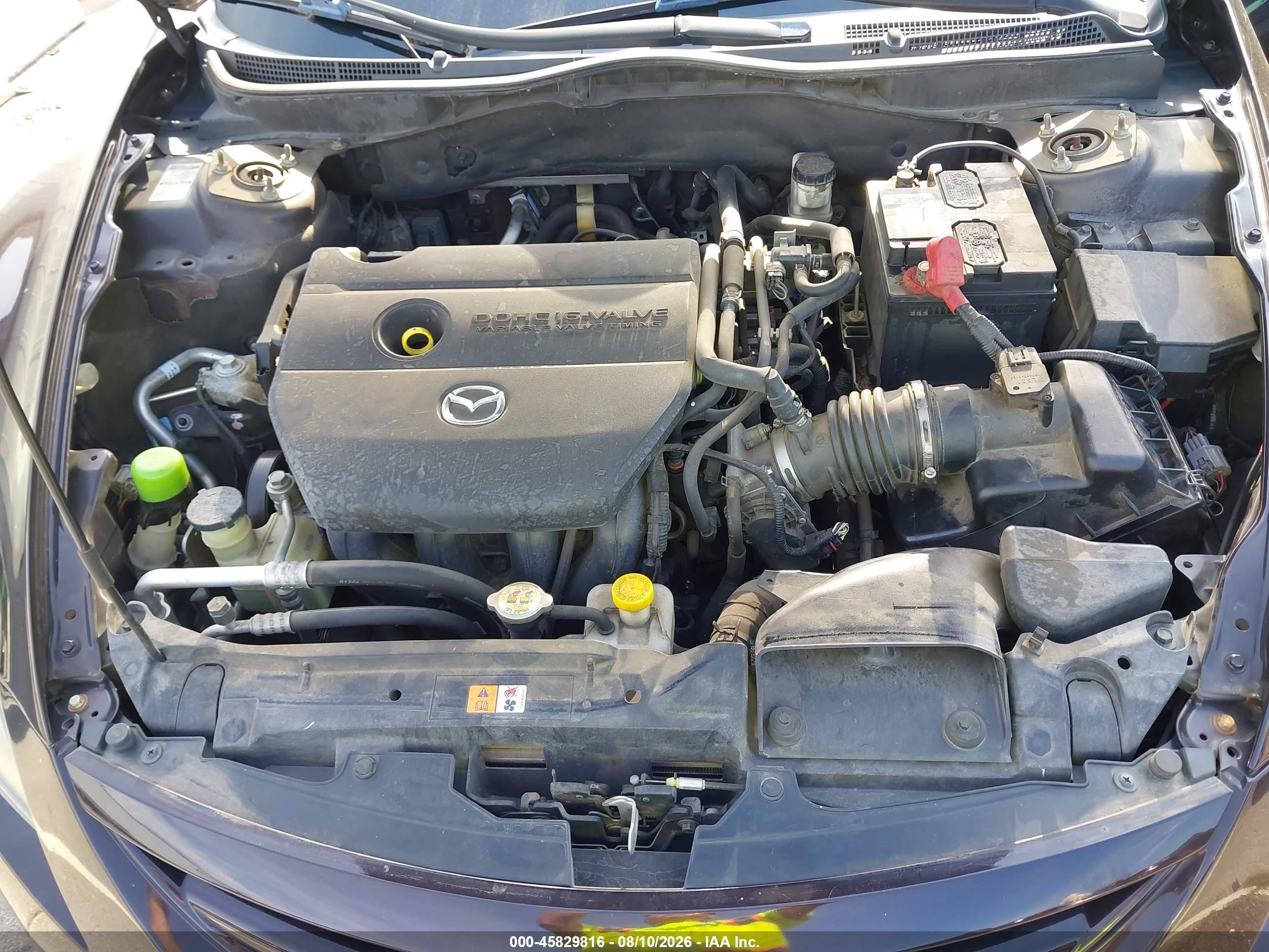 2011 Mazda Mazda6 I Sport Burgundy vin: 1YVHZ8BH2B5M09157