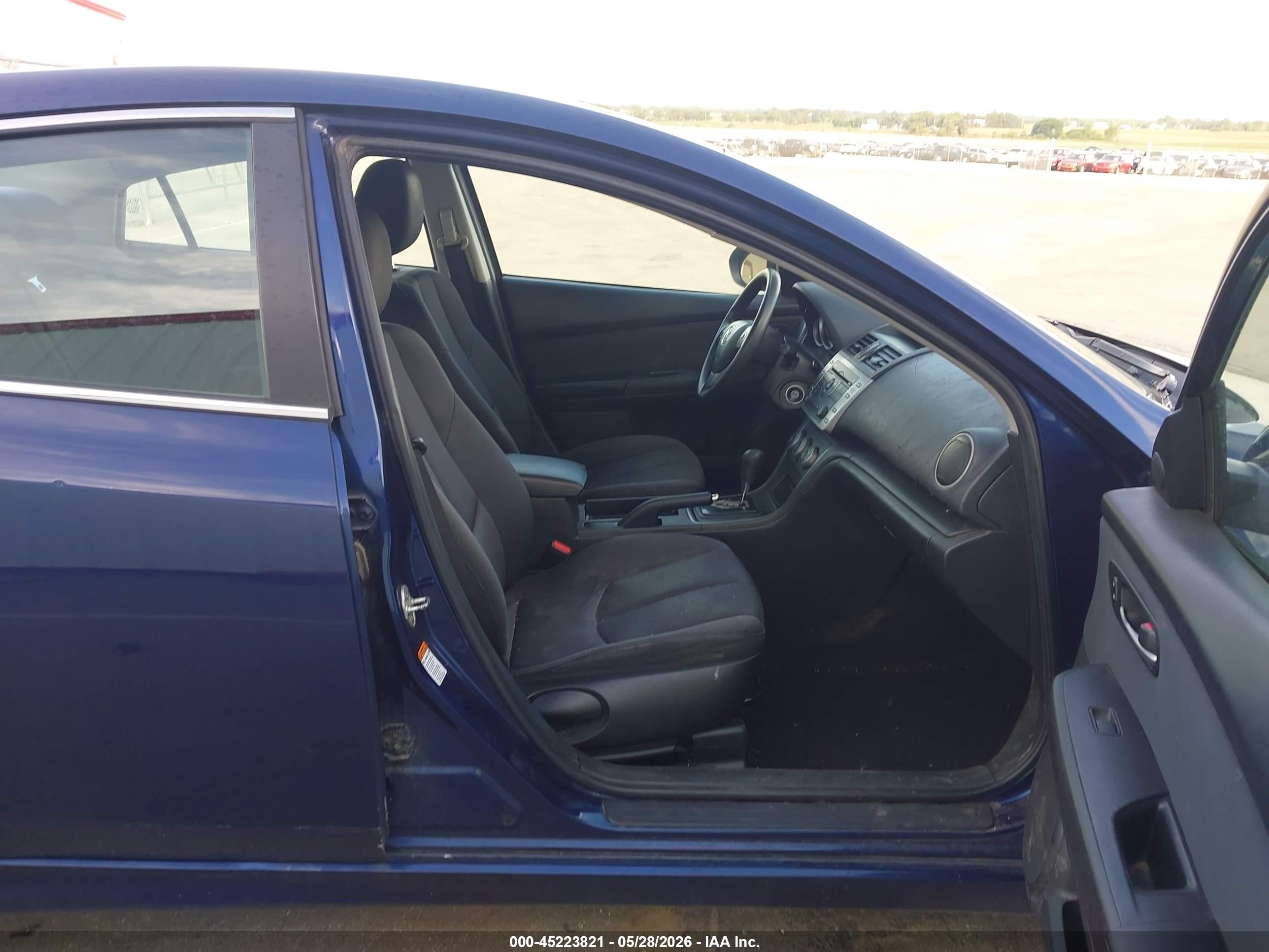 2011 Mazda Mazda6 I Sport Blue vin: 1YVHZ8BH2B5M12771