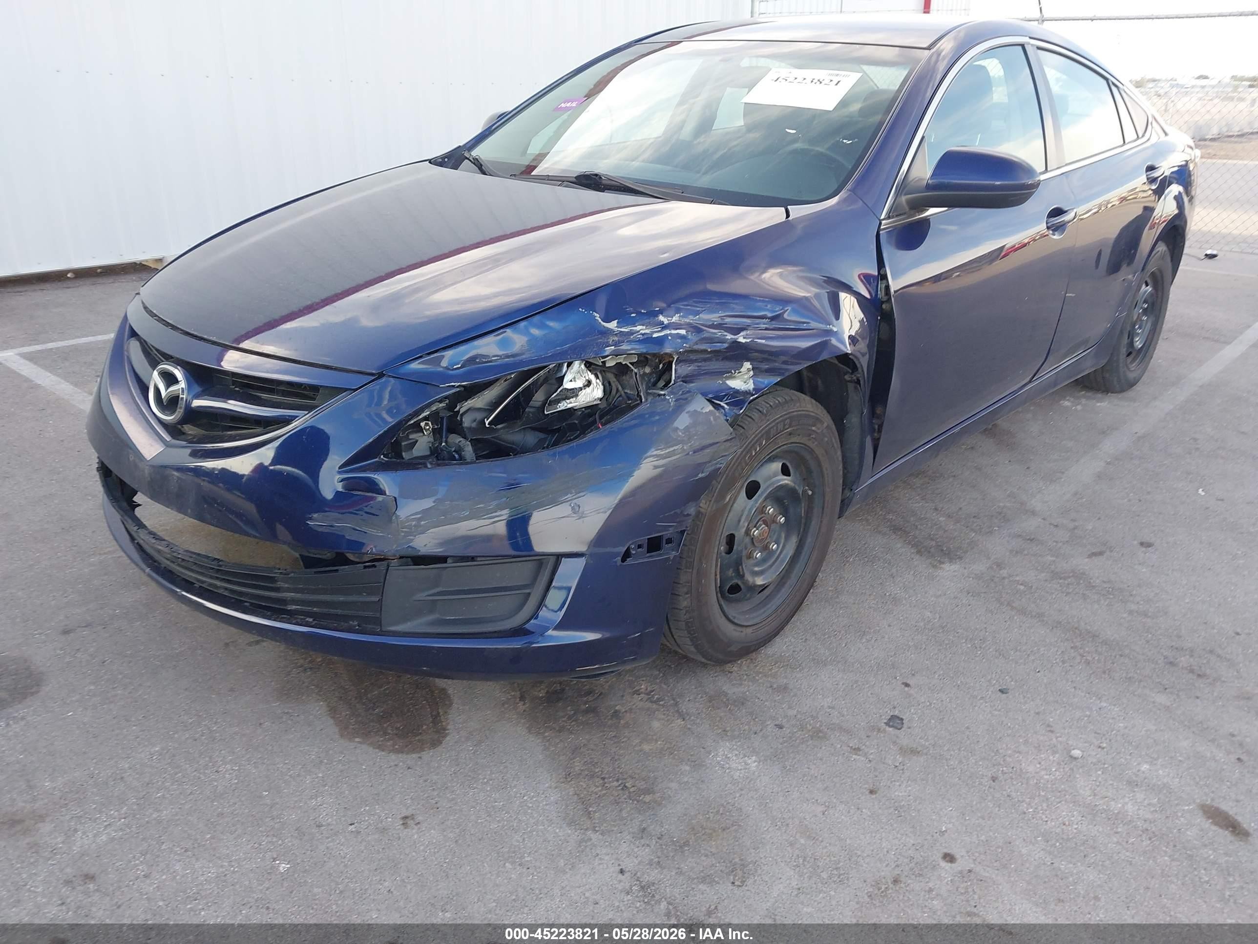 2011 Mazda Mazda6 I Sport Blue vin: 1YVHZ8BH2B5M12771