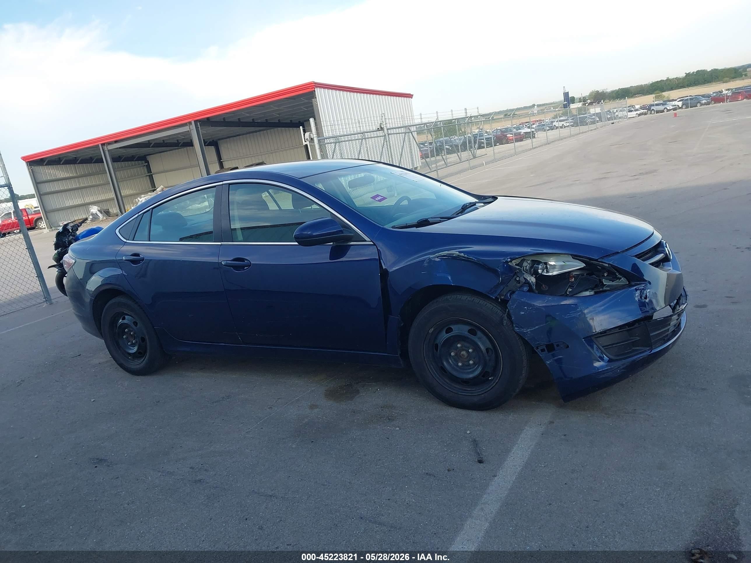 2011 Mazda Mazda6 I Sport Blue vin: 1YVHZ8BH2B5M12771