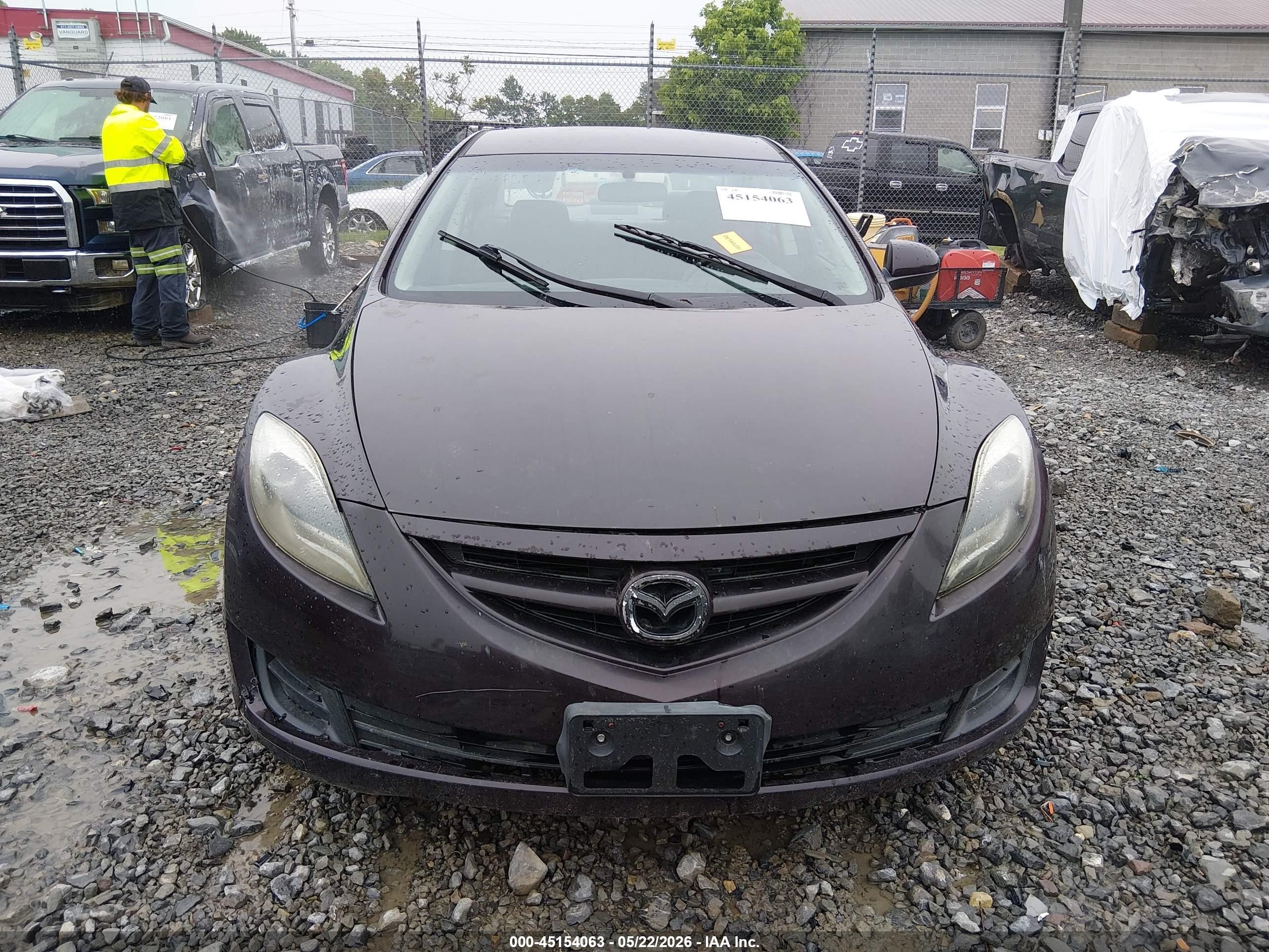 2011 Mazda Mazda6 I Sport Purple vin: 1YVHZ8BH2B5M22524