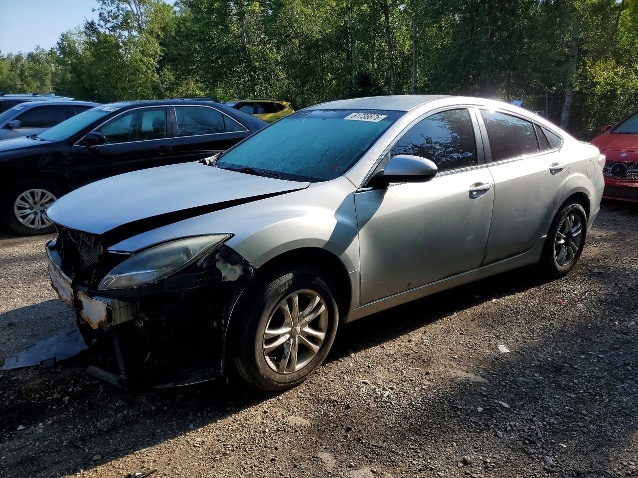 2013 Mazda 6 Sport Silver vin: 1YVHZ8BH2D5M01191