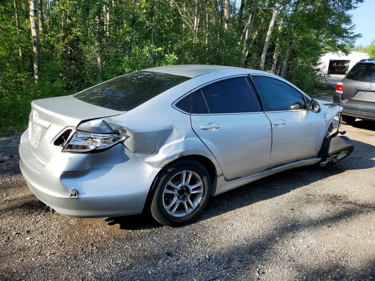 2013 Mazda 6 Sport Silver vin: 1YVHZ8BH2D5M01191