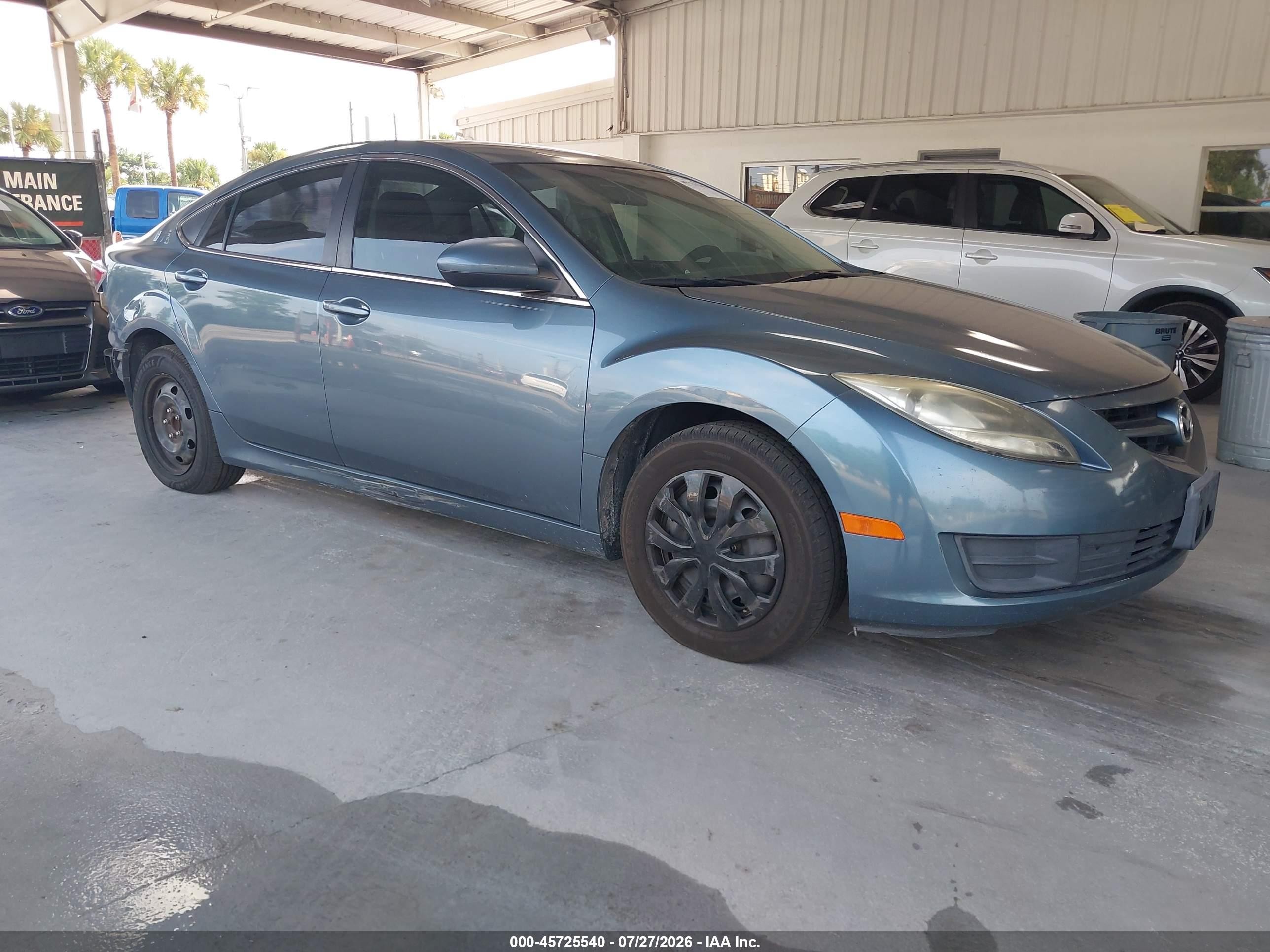 2013 Mazda Mazda6 I Sport Синий vin: 1YVHZ8BH2D5M12370