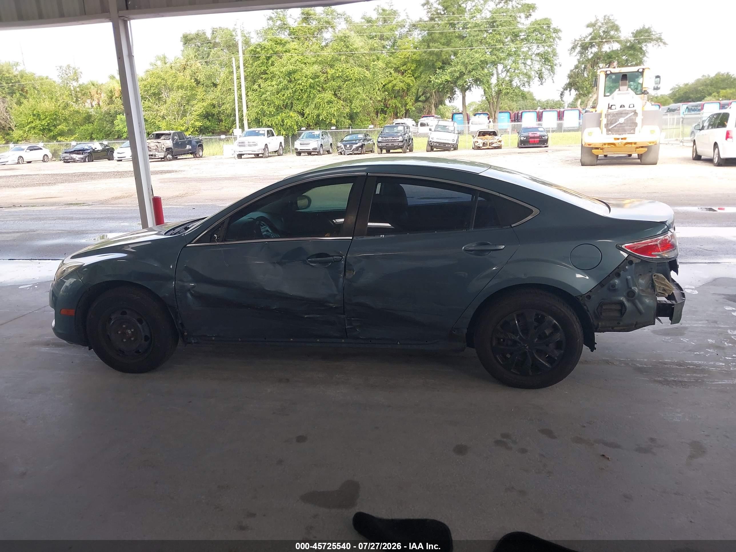 2013 Mazda Mazda6 I Sport Синий vin: 1YVHZ8BH2D5M12370