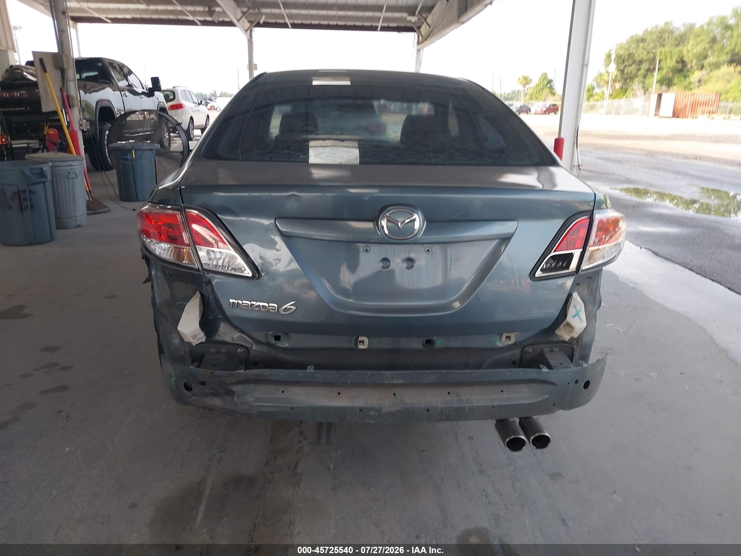 2013 Mazda Mazda6 I Sport Синий vin: 1YVHZ8BH2D5M12370