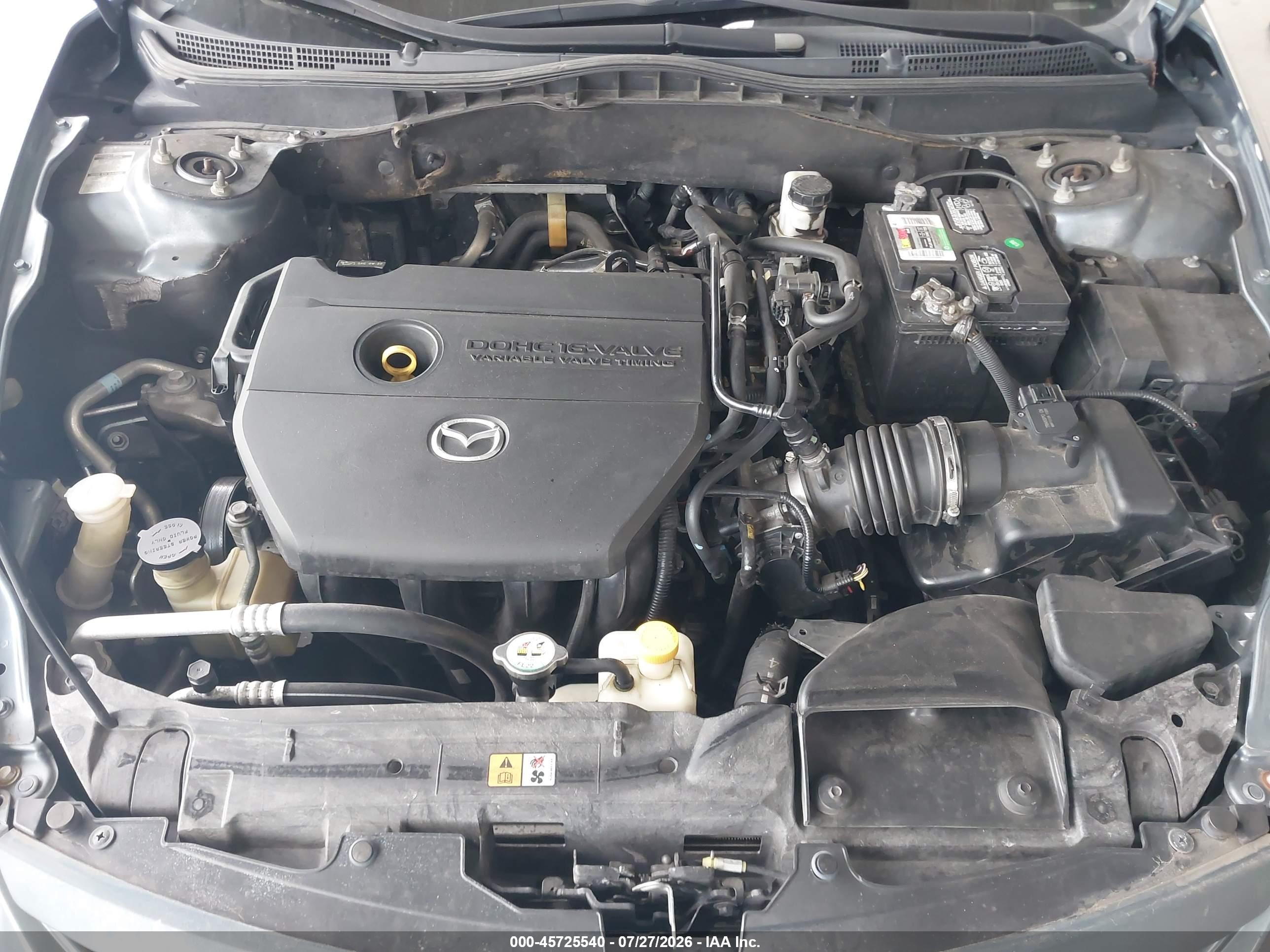 2013 Mazda Mazda6 I Sport Синий vin: 1YVHZ8BH2D5M12370