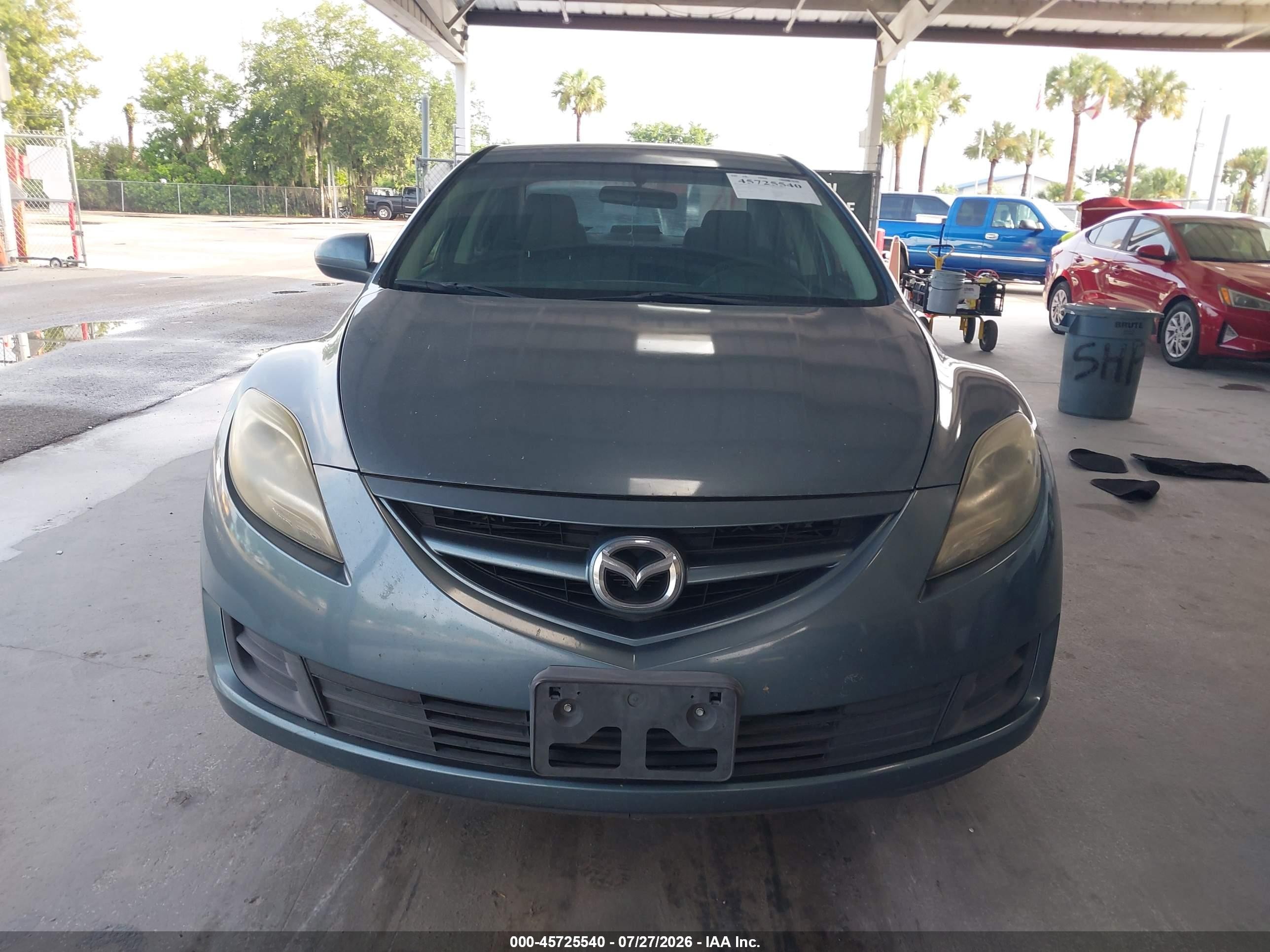 2013 Mazda Mazda6 I Sport Синий vin: 1YVHZ8BH2D5M12370
