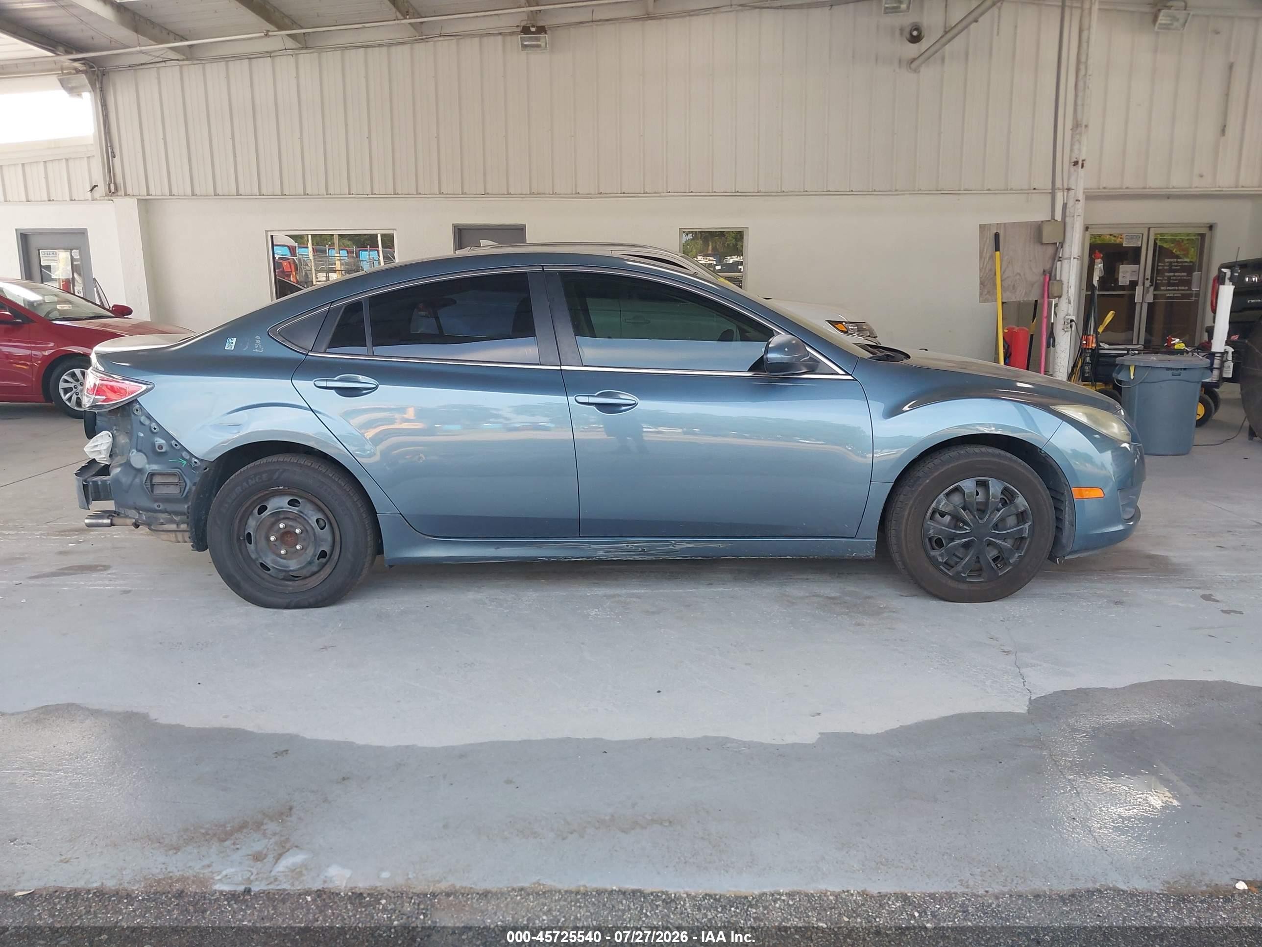 2013 Mazda Mazda6 I Sport Синий vin: 1YVHZ8BH2D5M12370