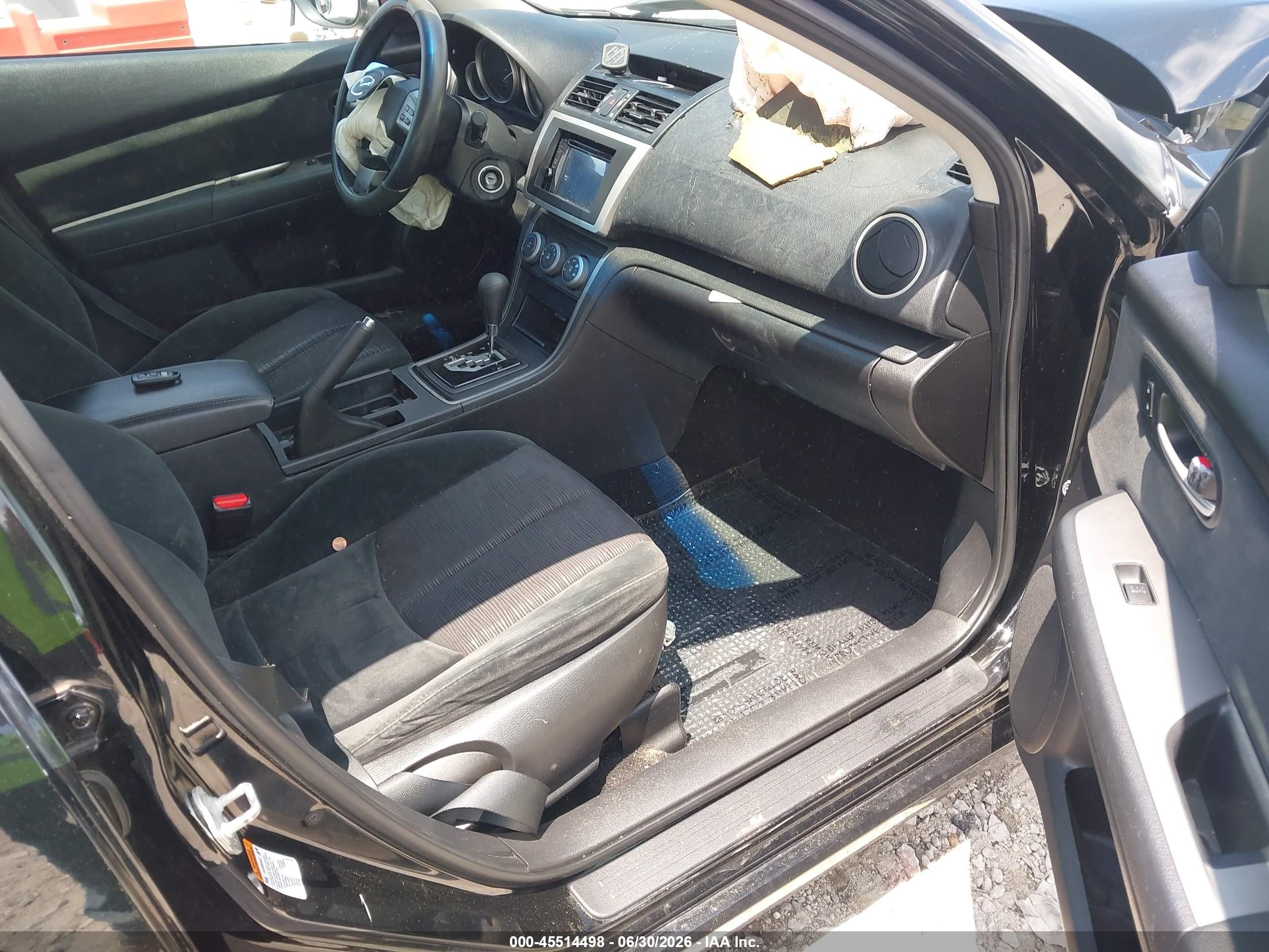 2010 Mazda Mazda6 I Sport Black vin: 1YVHZ8BH3A5M11191