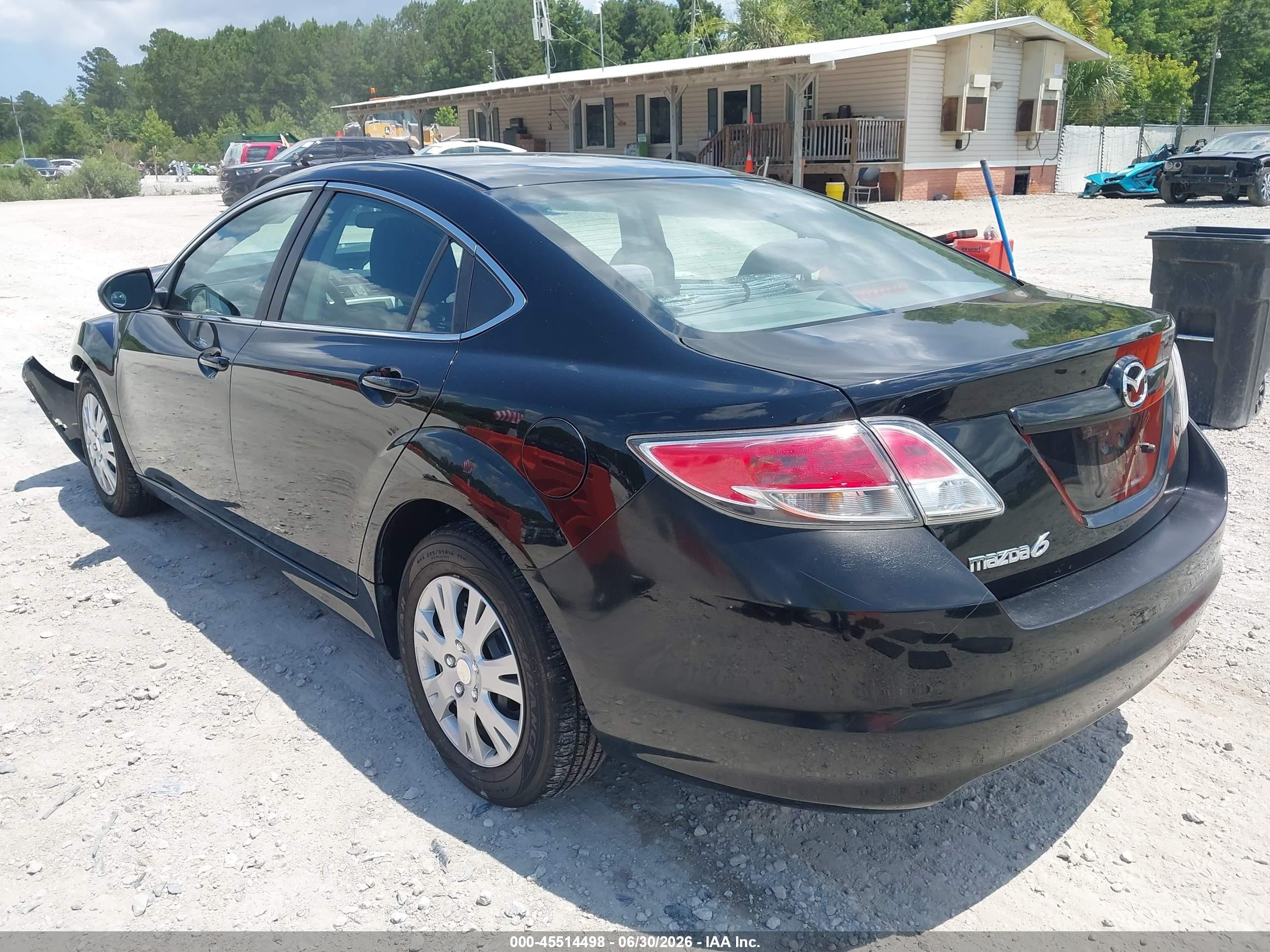 2010 Mazda Mazda6 I Sport Black vin: 1YVHZ8BH3A5M11191