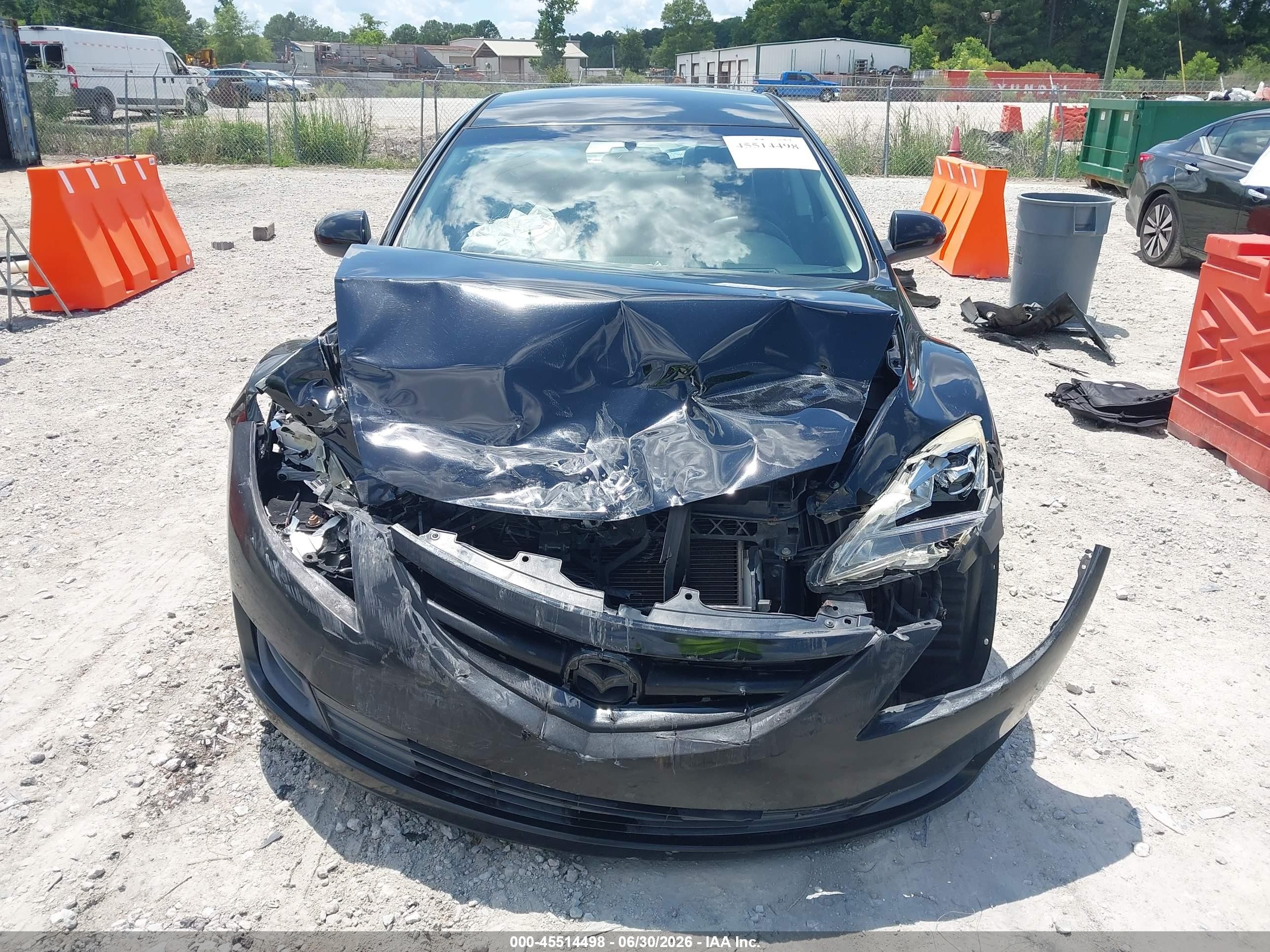 2010 Mazda Mazda6 I Sport Black vin: 1YVHZ8BH3A5M11191