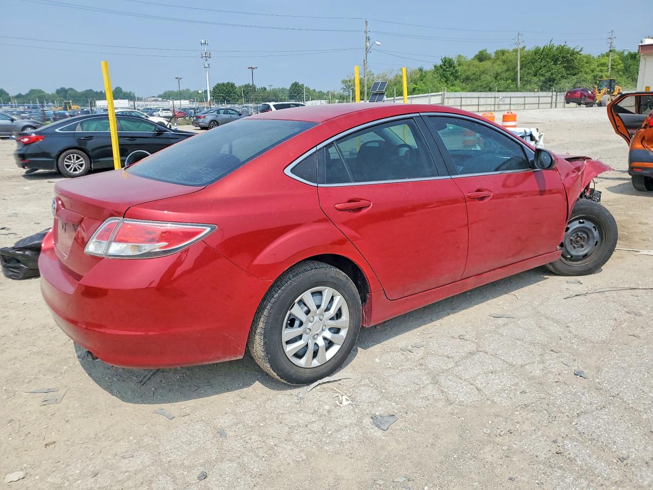 2010 Mazda 6 I Burgundy vin: 1YVHZ8BH3A5M42134
