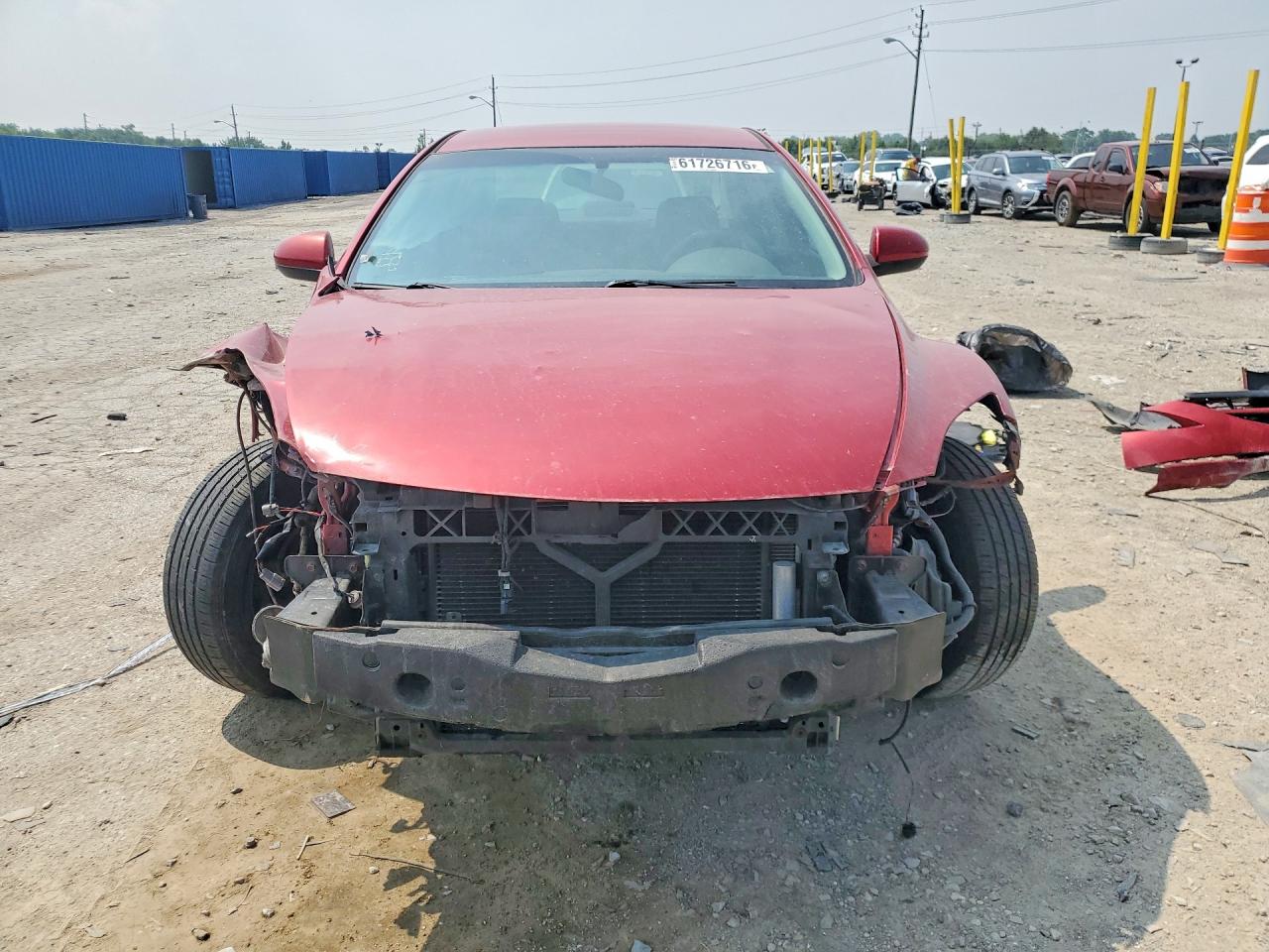 2010 Mazda 6 I Burgundy vin: 1YVHZ8BH3A5M42134