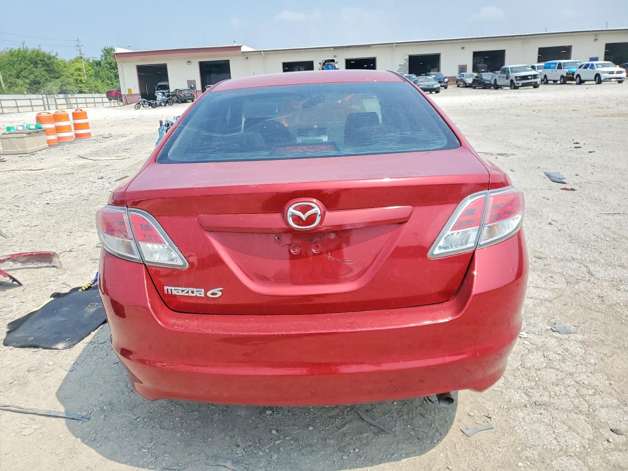 2010 Mazda 6 I Burgundy vin: 1YVHZ8BH3A5M42134