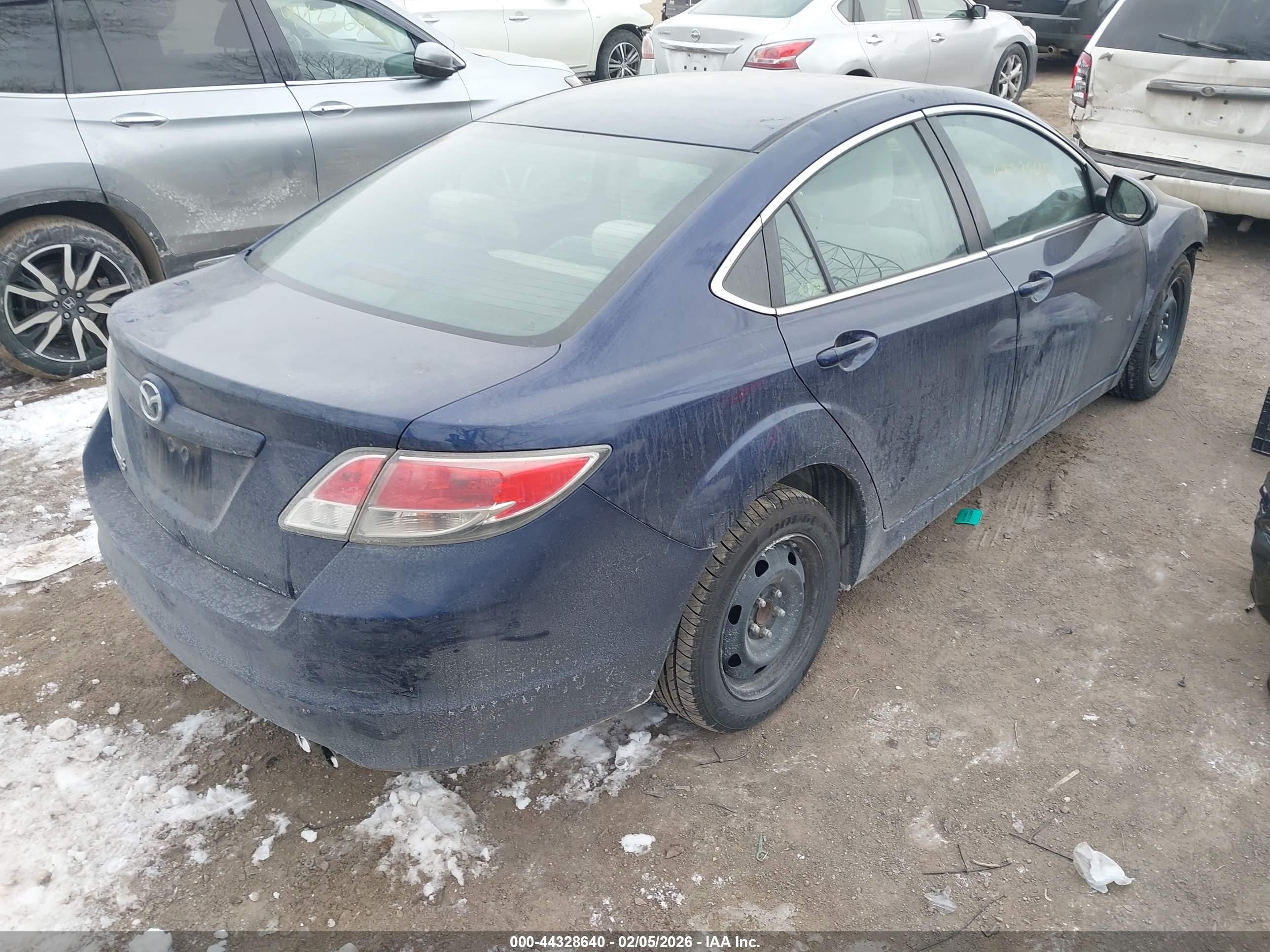 2010 Mazda Mazda6 I Sport Blue vin: 1YVHZ8BH3A5M57300