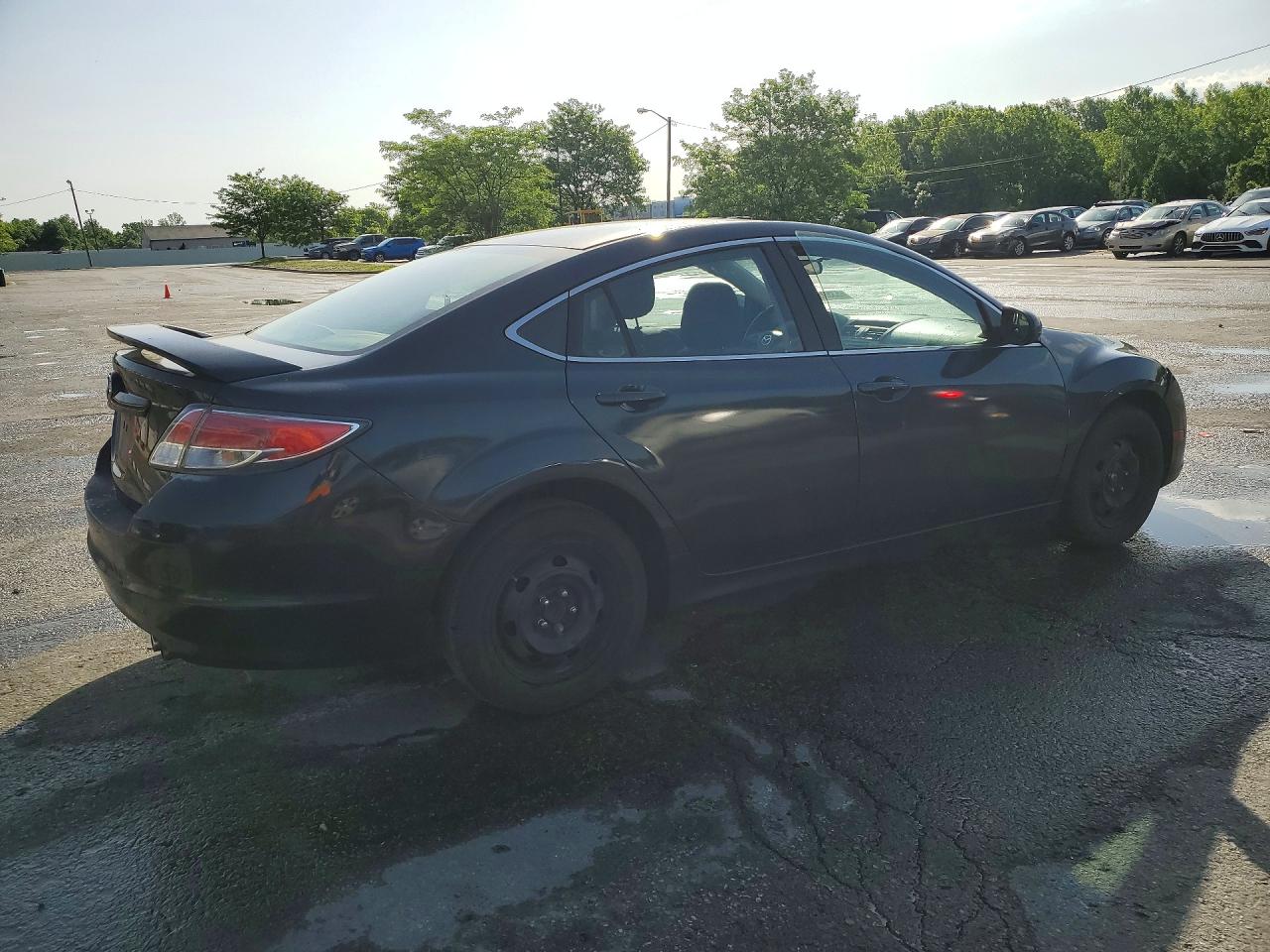 2012 Mazda 6 I Charcoal vin: 1YVHZ8BH3C5M03661