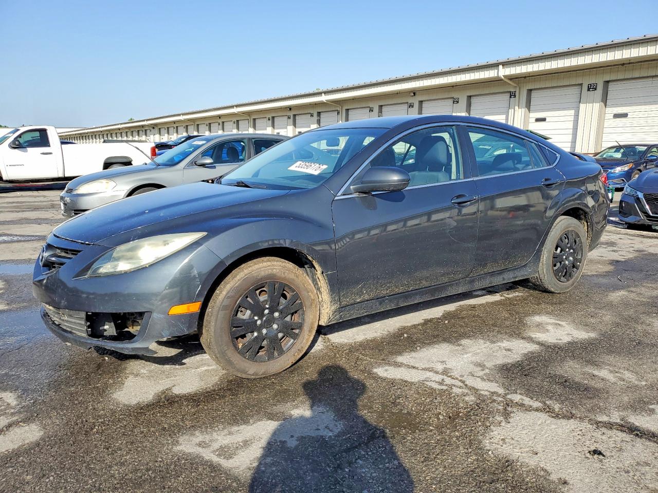 2012 Mazda 6 I Charcoal vin: 1YVHZ8BH3C5M03661