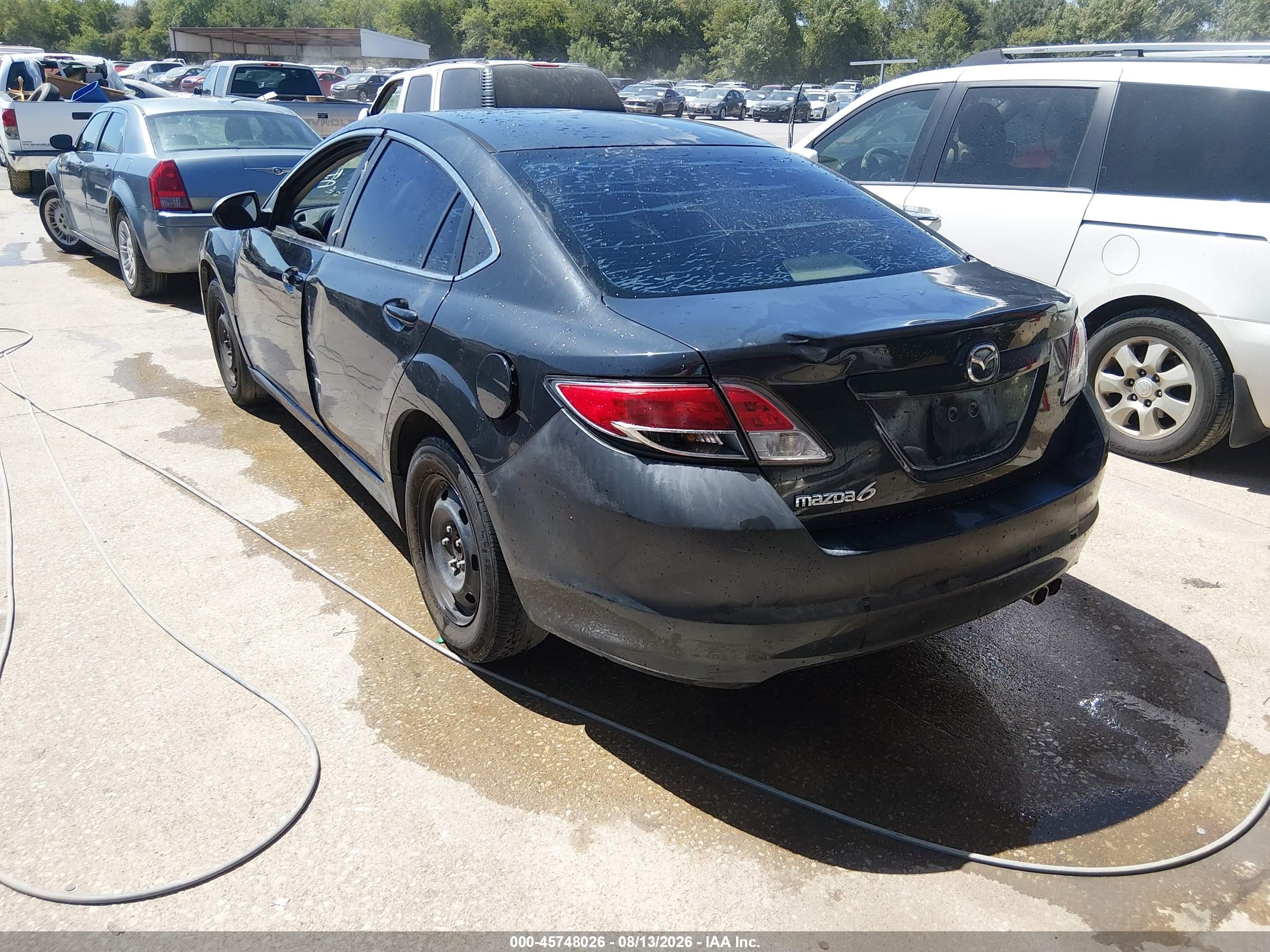 2012 Mazda Mazda6 I Sport Black vin: 1YVHZ8BH3C5M06270