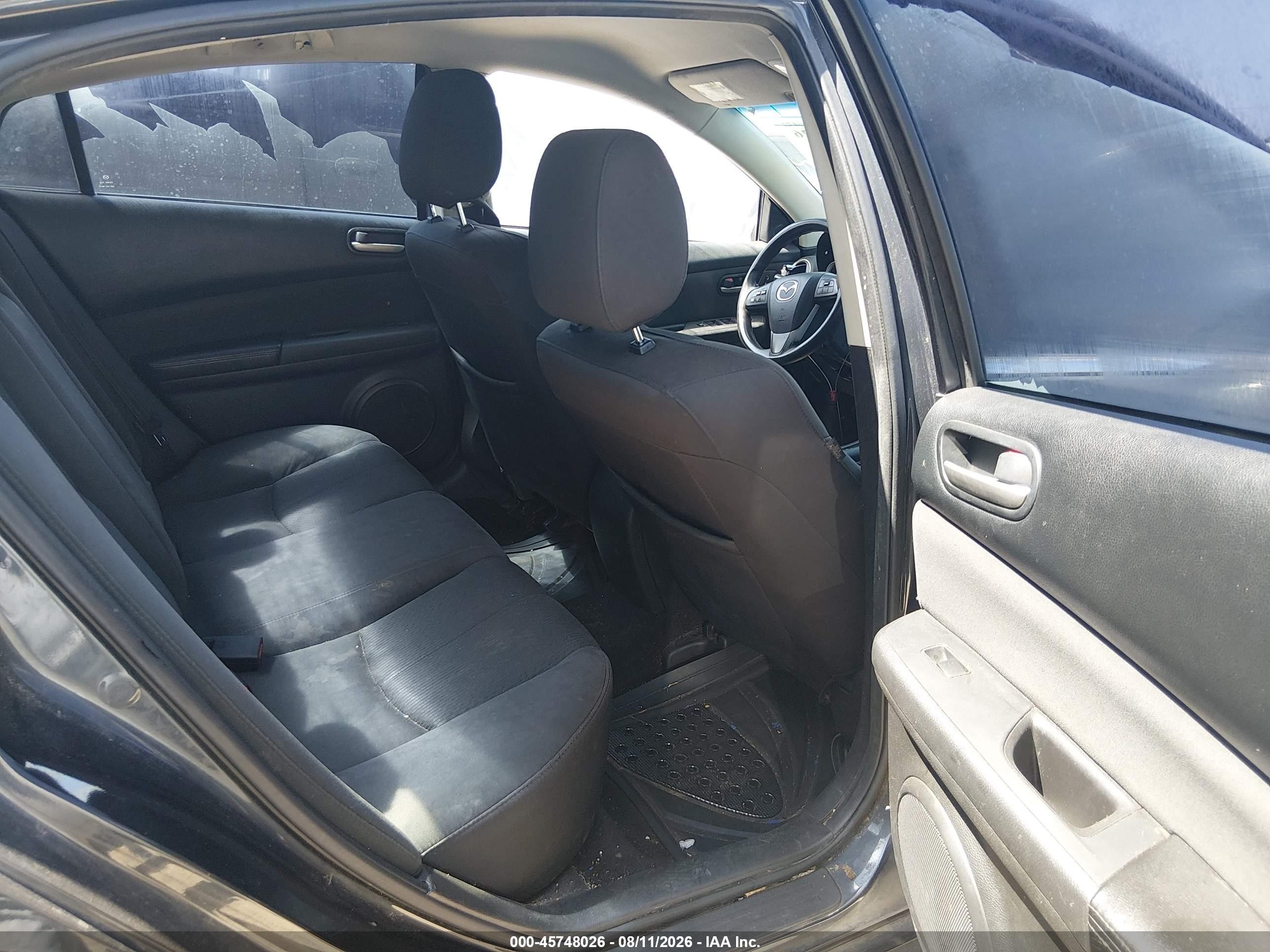 2012 Mazda Mazda6 I Sport Black vin: 1YVHZ8BH3C5M06270