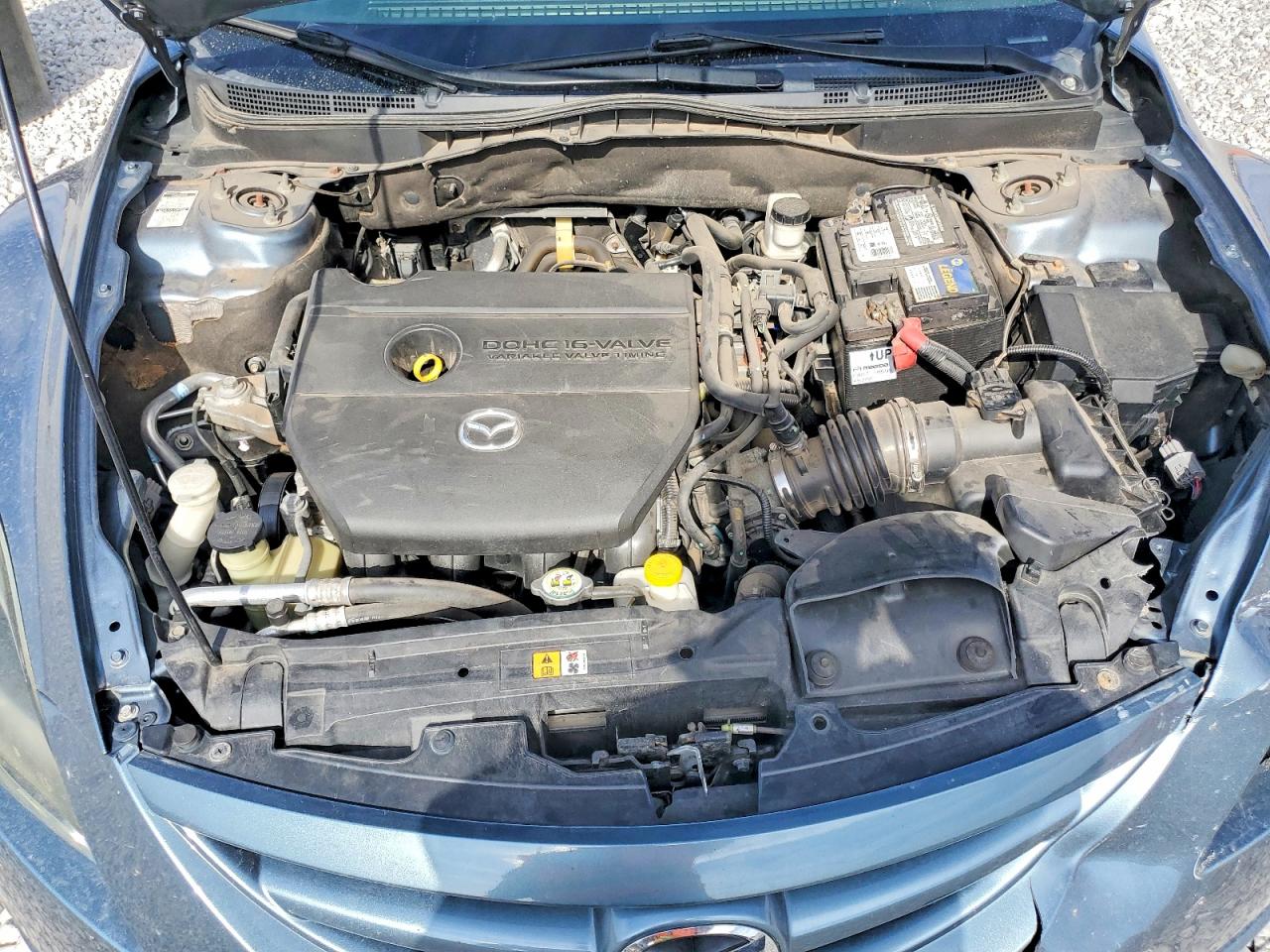 2012 Mazda 6 I Gray vin: 1YVHZ8BH3C5M40712