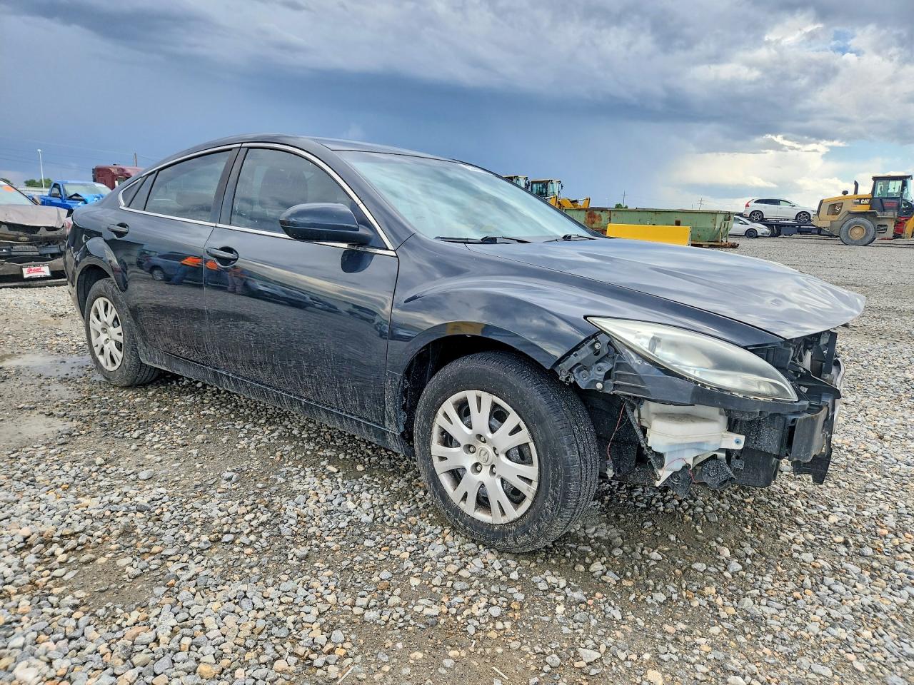 2013 Mazda 6 Sport Черный vin: 1YVHZ8BH3D5M16864