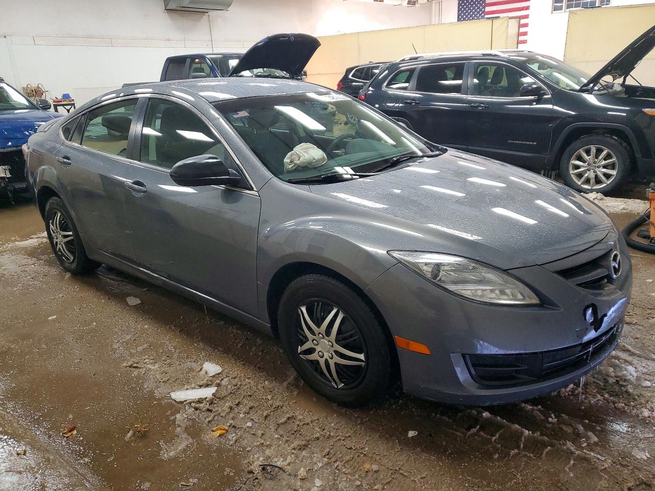 2010 Mazda 6 I Gray vin: 1YVHZ8BH4A5M14326