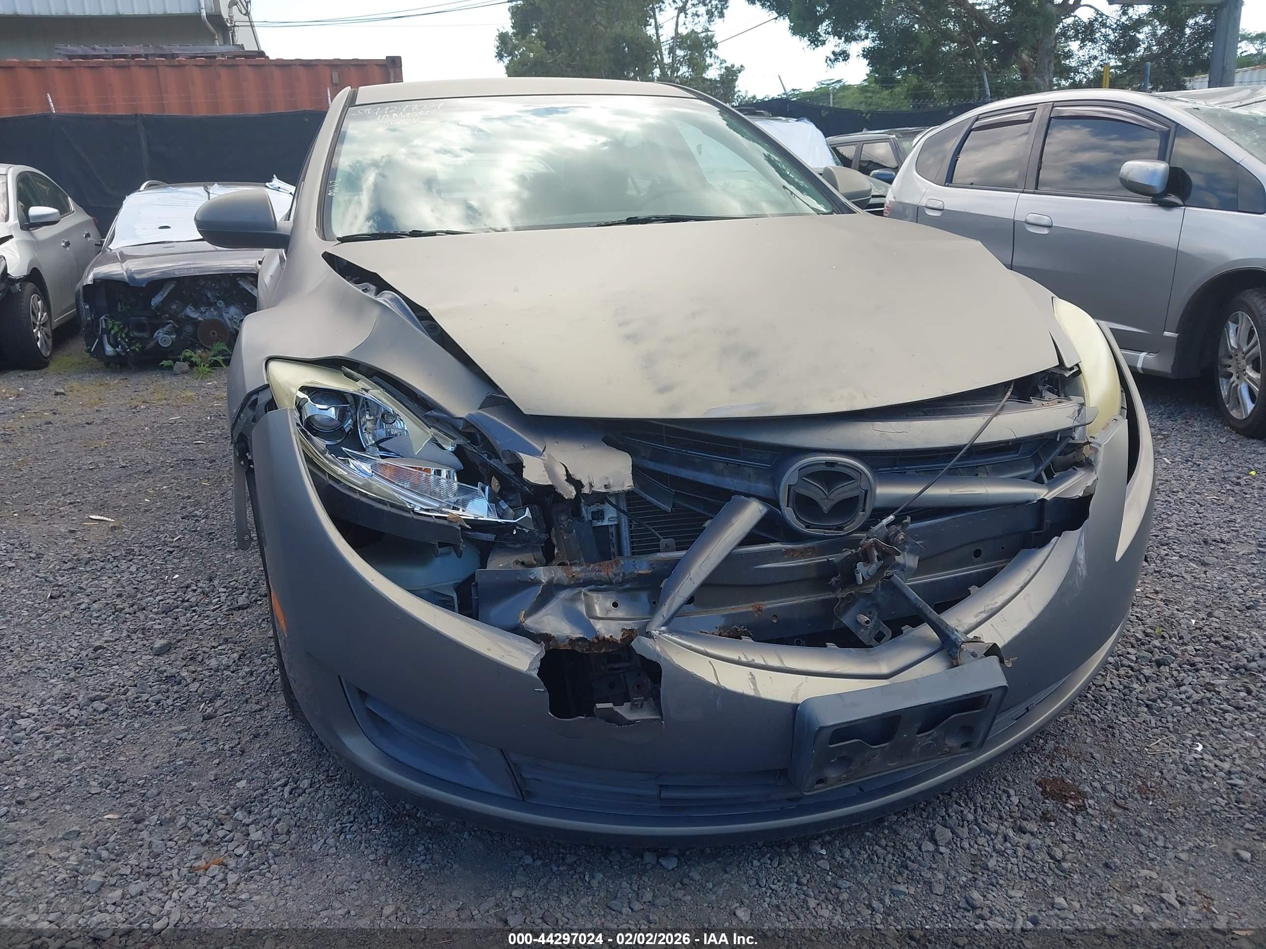 2010 Mazda Mazda6 I Sport Blue vin: 1YVHZ8BH4A5M15931