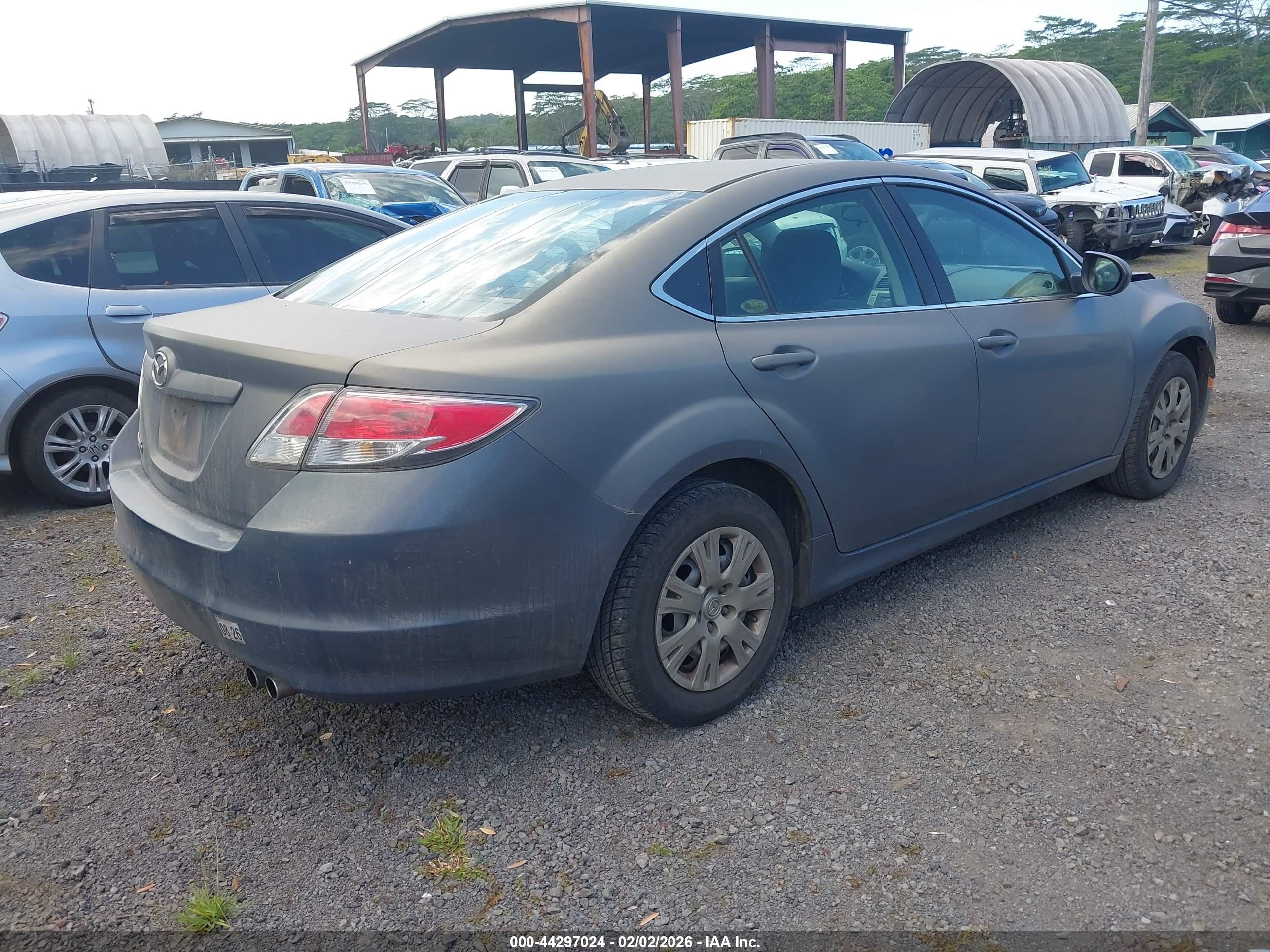 2010 Mazda Mazda6 I Sport Blue vin: 1YVHZ8BH4A5M15931