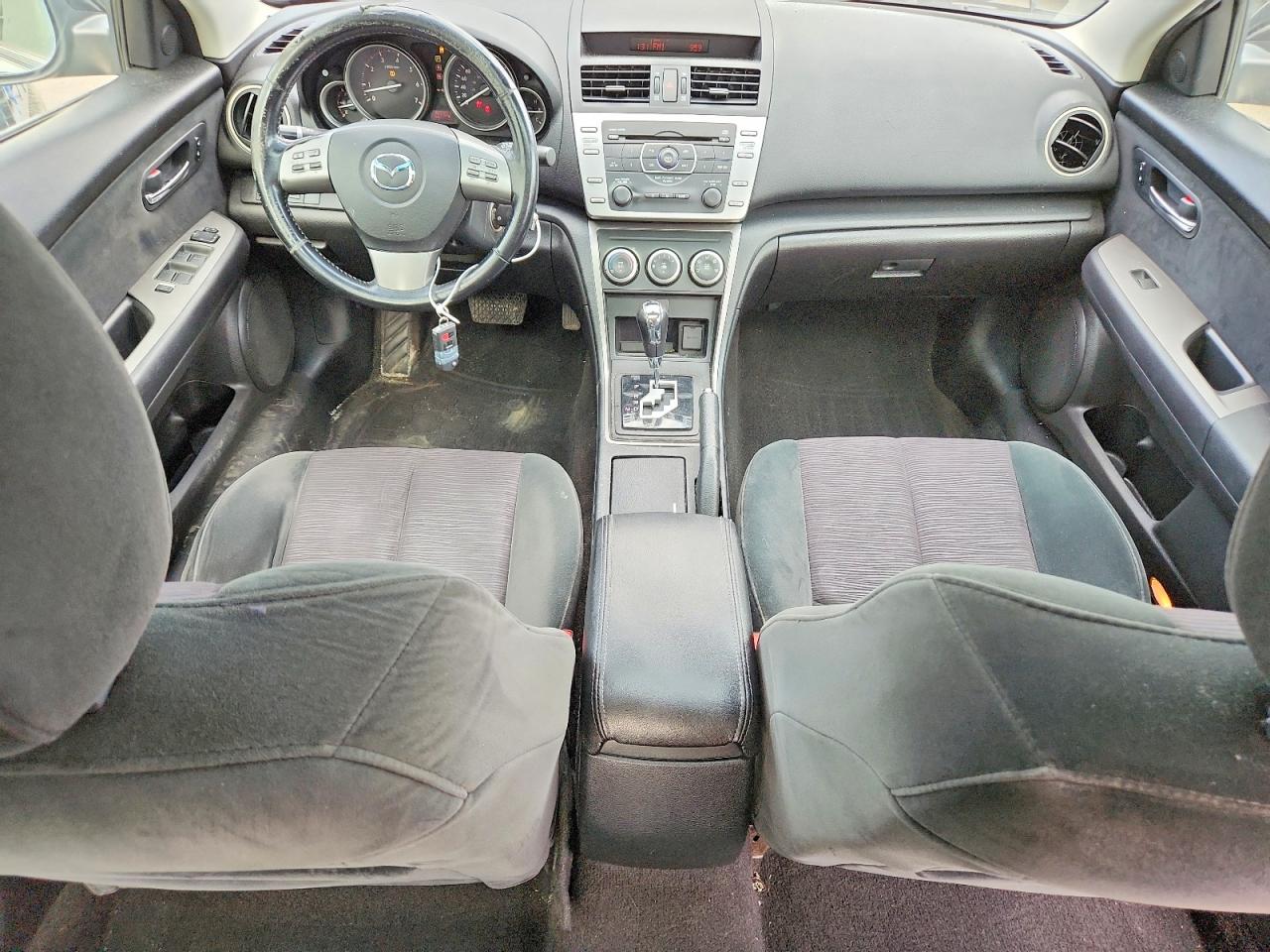 2010 Mazda 6 I Black vin: 1YVHZ8BH4A5M16092