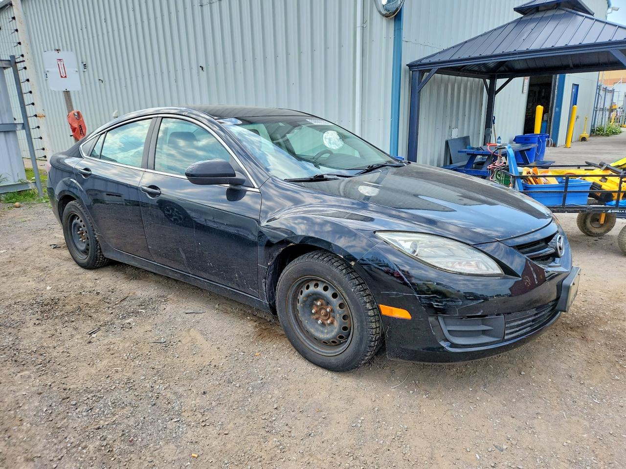 2010 Mazda 6 I Black vin: 1YVHZ8BH4A5M16092