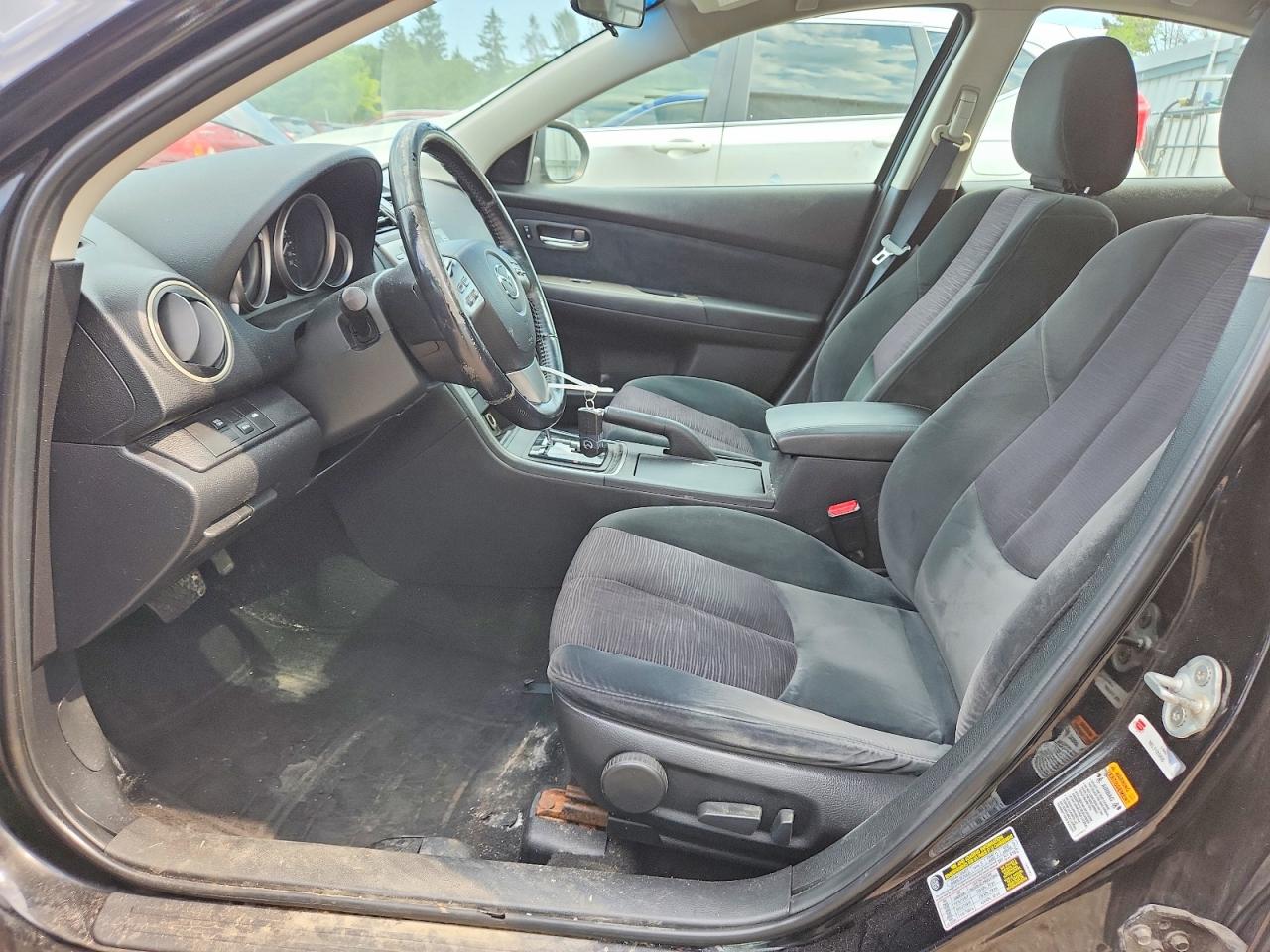 2010 Mazda 6 I Black vin: 1YVHZ8BH4A5M16092