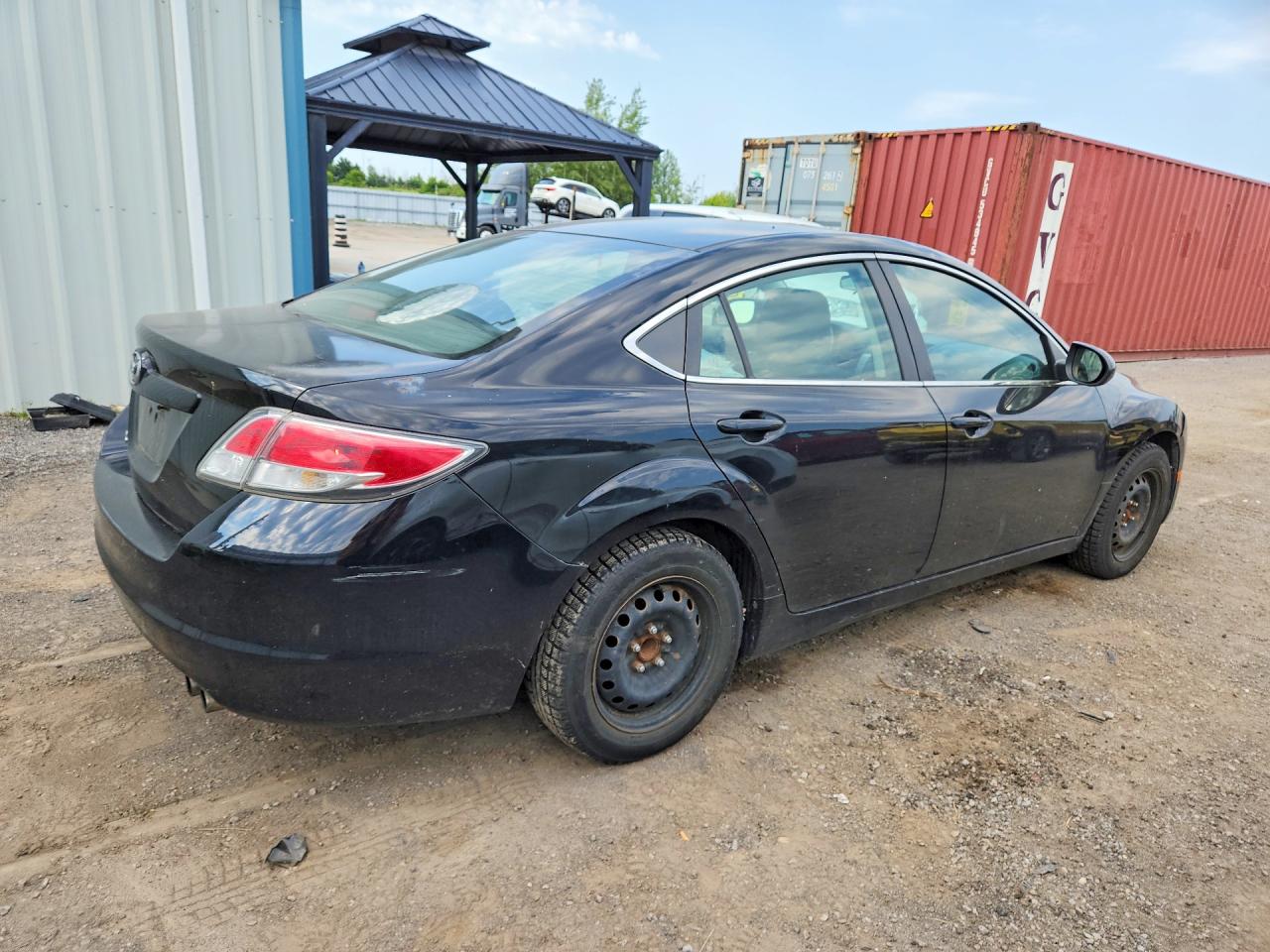 2010 Mazda 6 I Black vin: 1YVHZ8BH4A5M16092