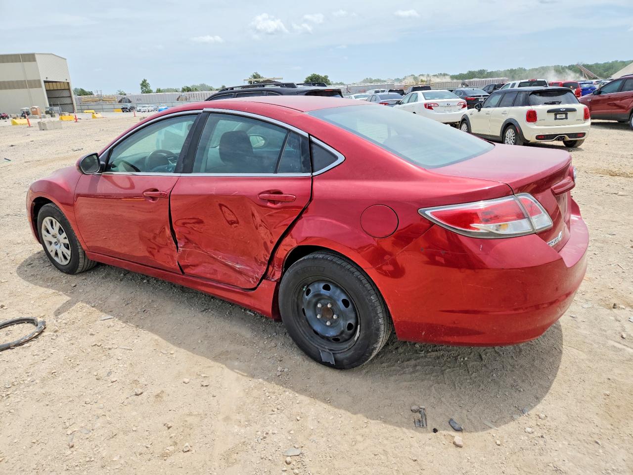 2011 Mazda 6 I Red vin: 1YVHZ8BH4B5M00363