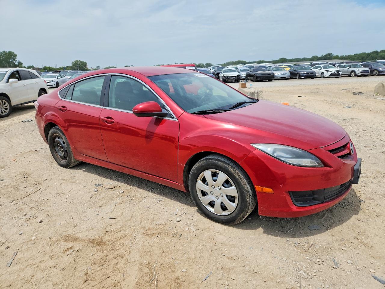 2011 Mazda 6 I Red vin: 1YVHZ8BH4B5M00363