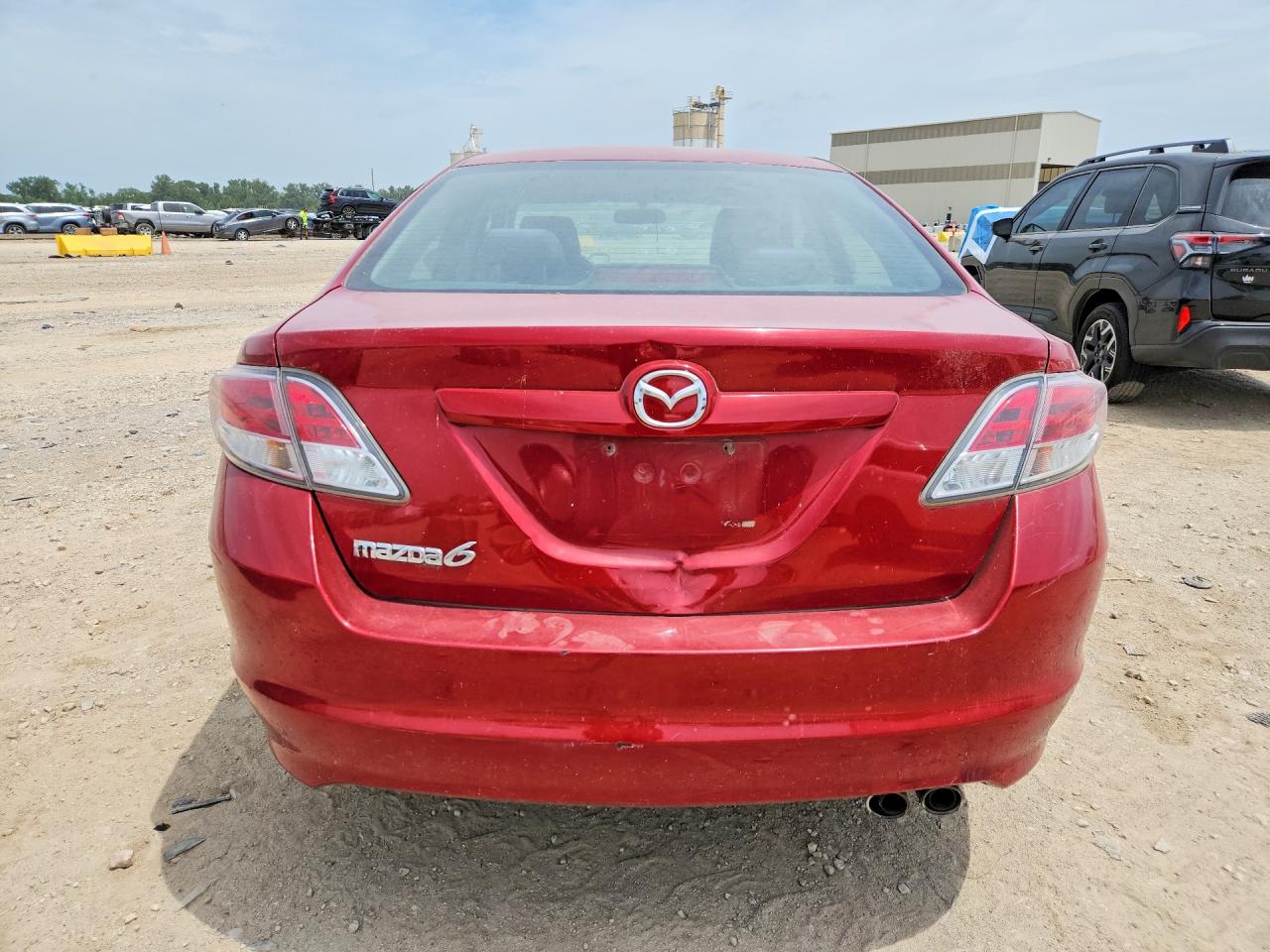 2011 Mazda 6 I Red vin: 1YVHZ8BH4B5M00363