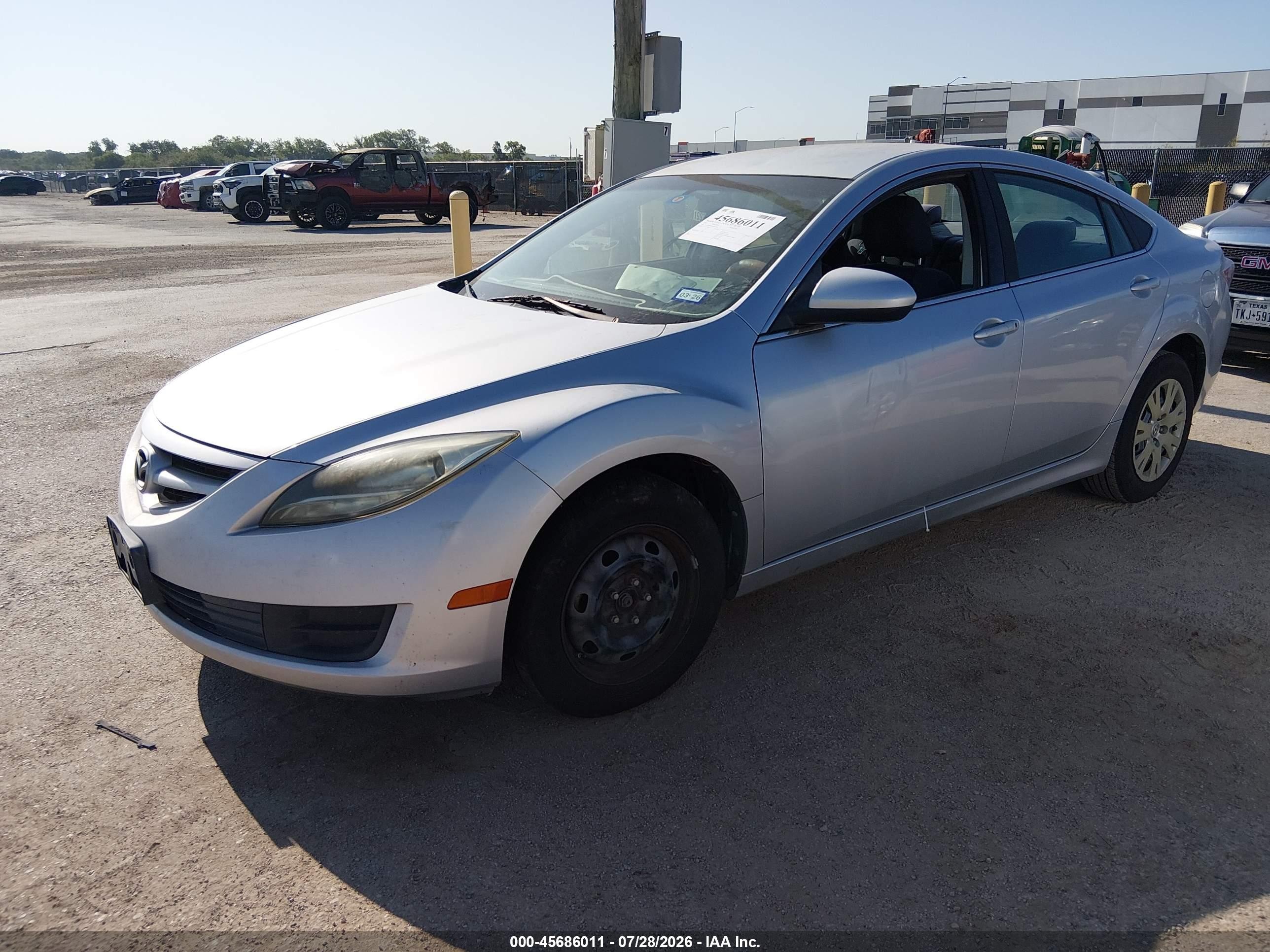 2011 Mazda Mazda6 I Sport Silver vin: 1YVHZ8BH4B5M13002