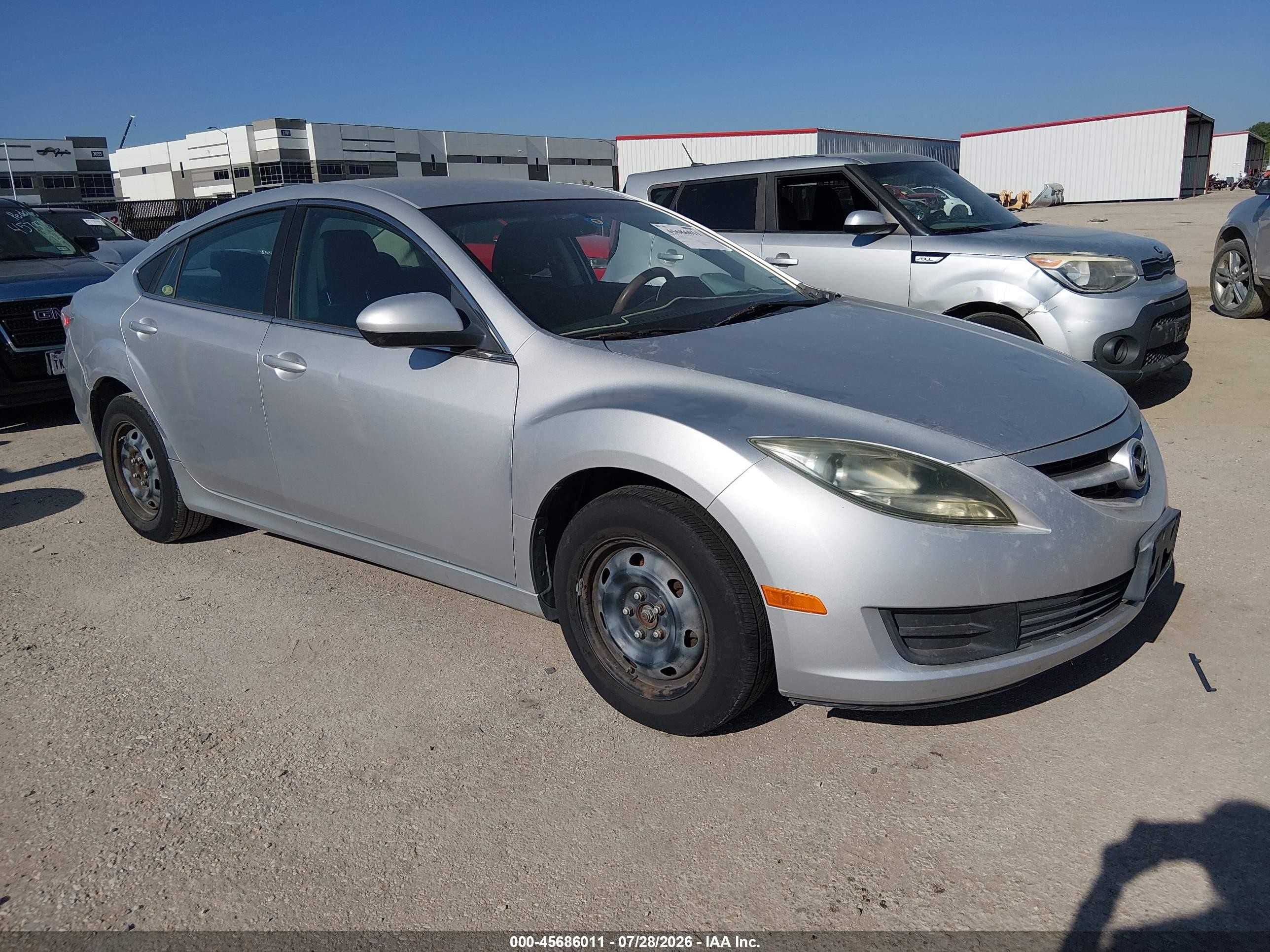 2011 Mazda Mazda6 I Sport Silver vin: 1YVHZ8BH4B5M13002