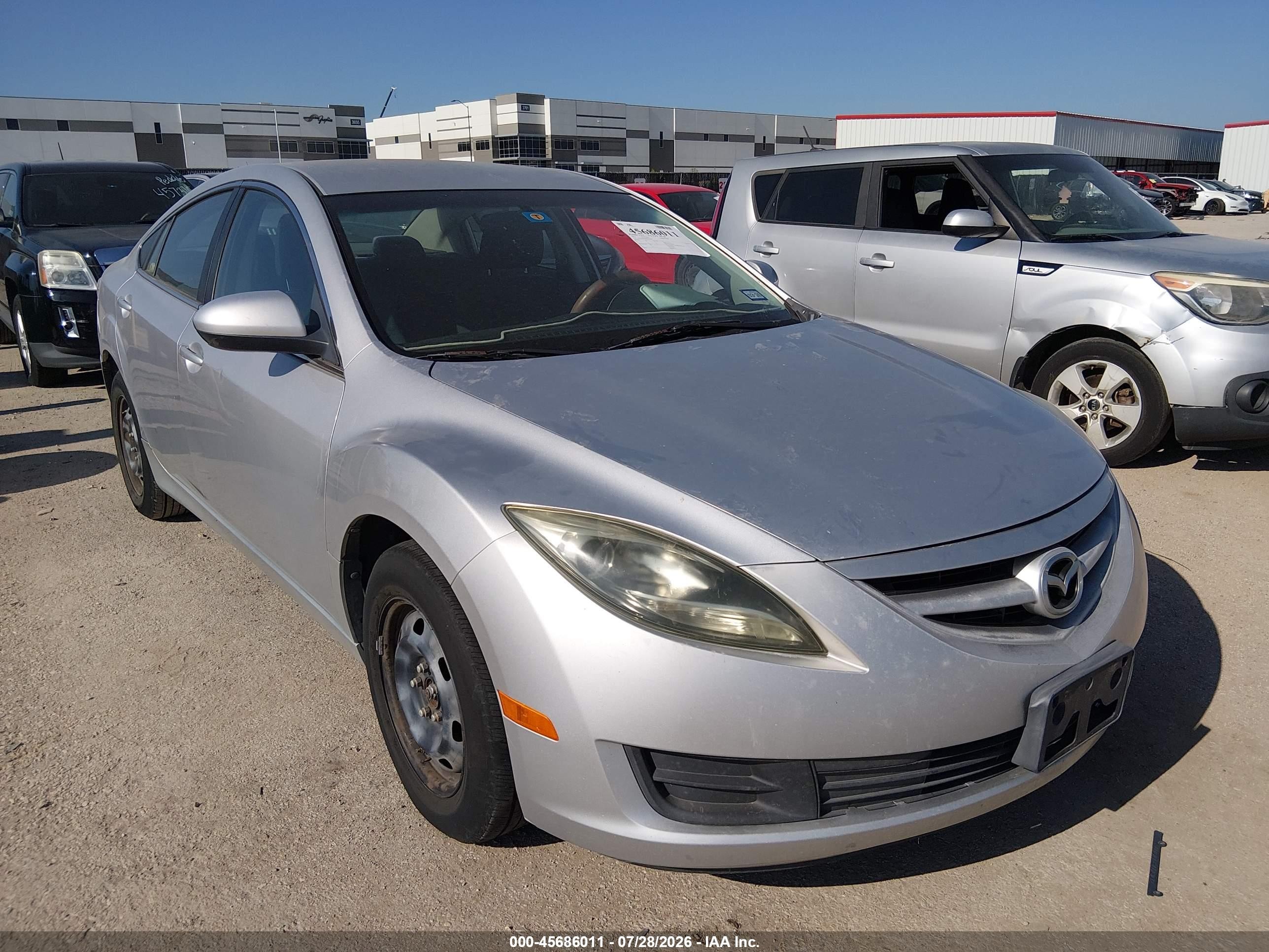 2011 Mazda Mazda6 I Sport Silver vin: 1YVHZ8BH4B5M13002