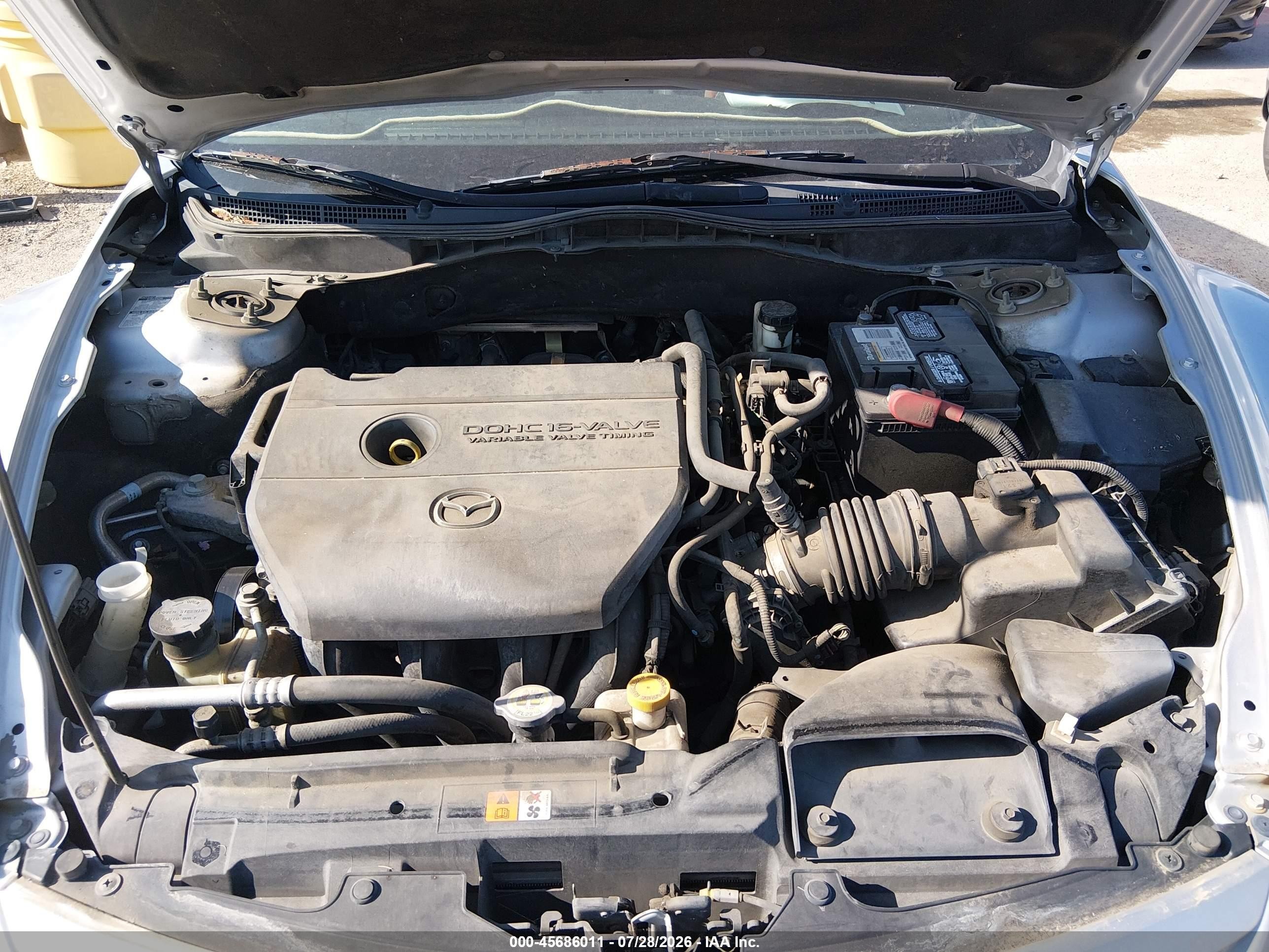 2011 Mazda Mazda6 I Sport Silver vin: 1YVHZ8BH4B5M13002