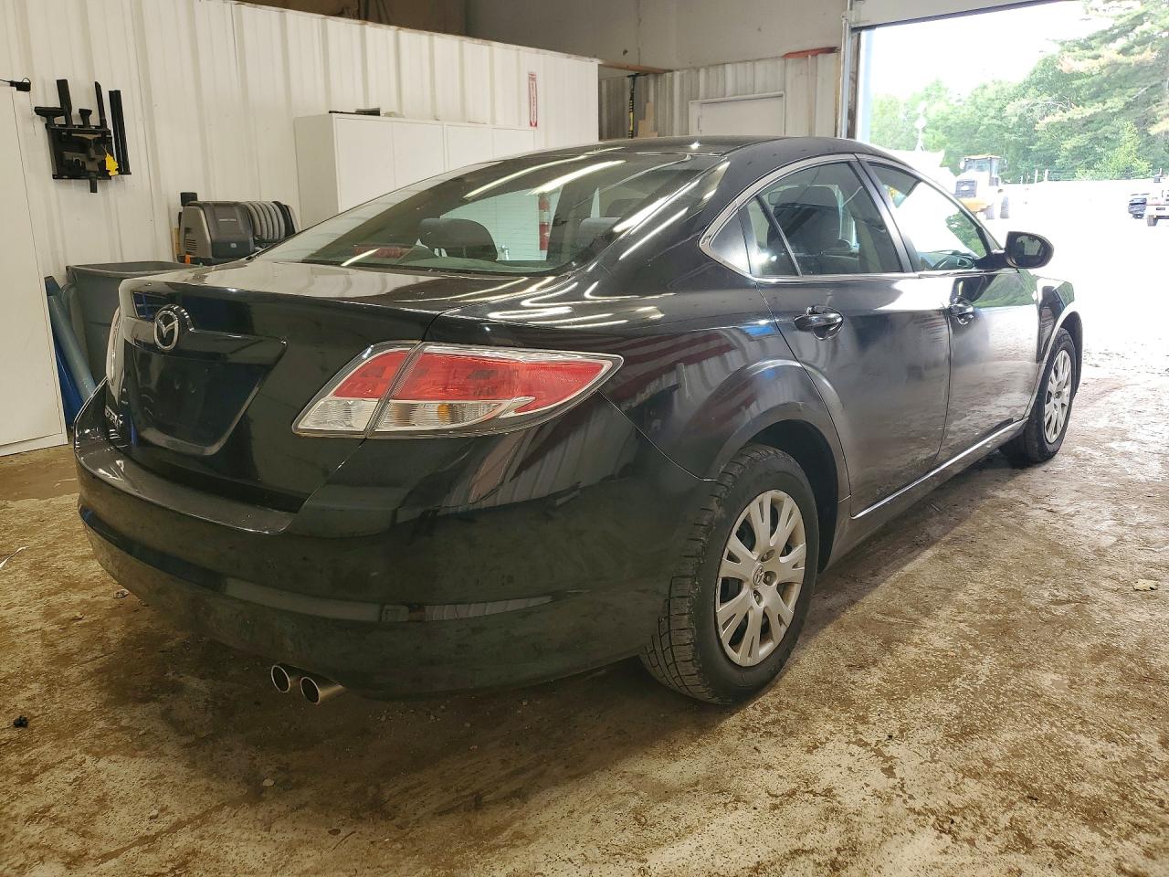 2011 Mazda 6 I Black vin: 1YVHZ8BH4B5M18667