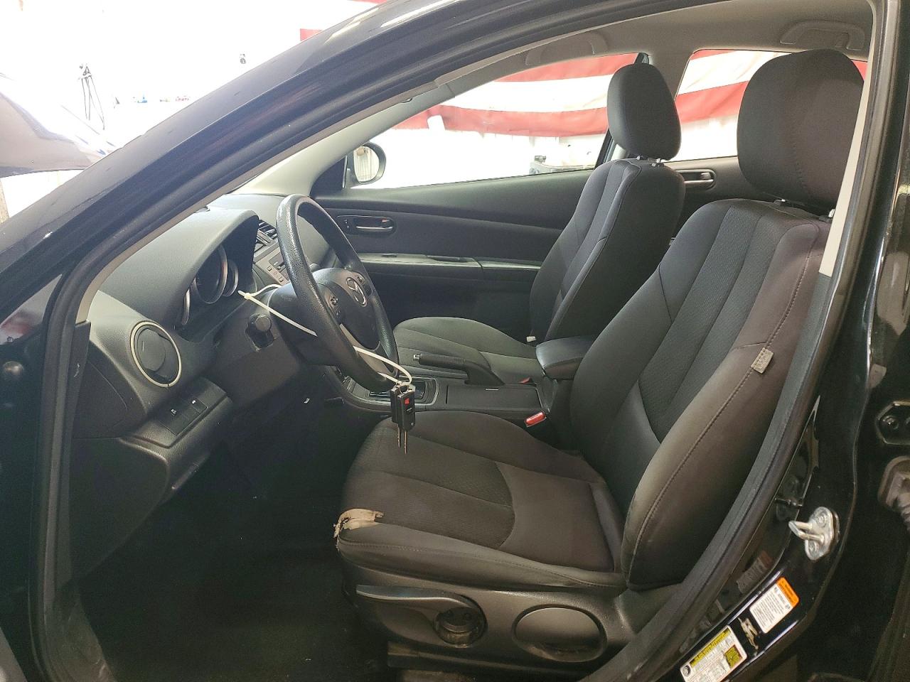 2011 Mazda 6 I Black vin: 1YVHZ8BH4B5M18667