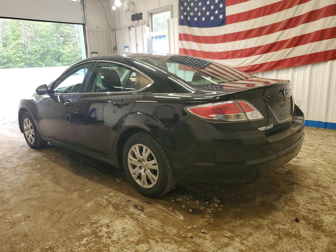 2011 Mazda 6 I Black vin: 1YVHZ8BH4B5M18667