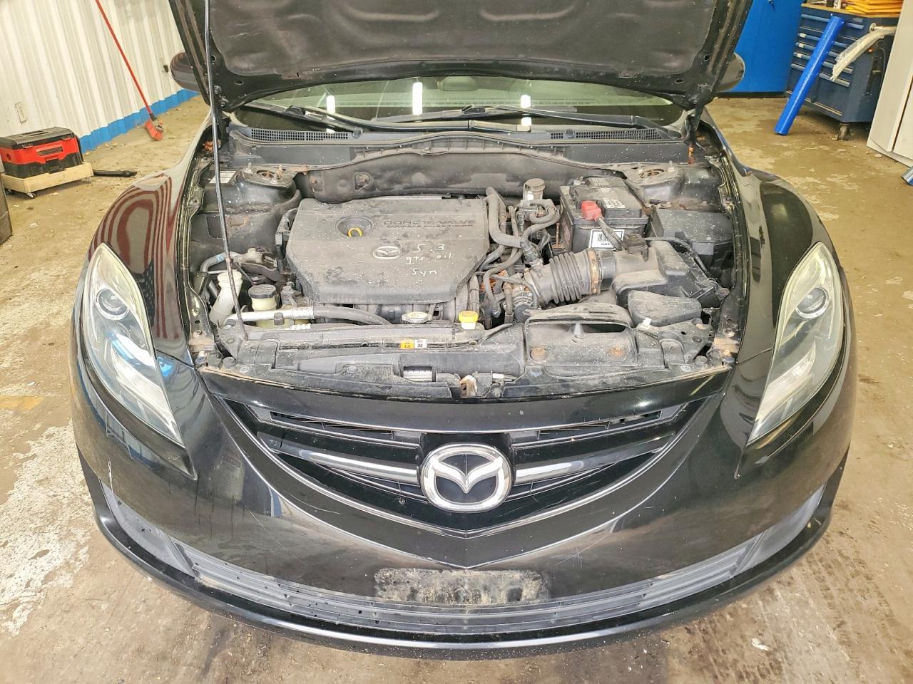 2011 Mazda 6 I Black vin: 1YVHZ8BH4B5M18667