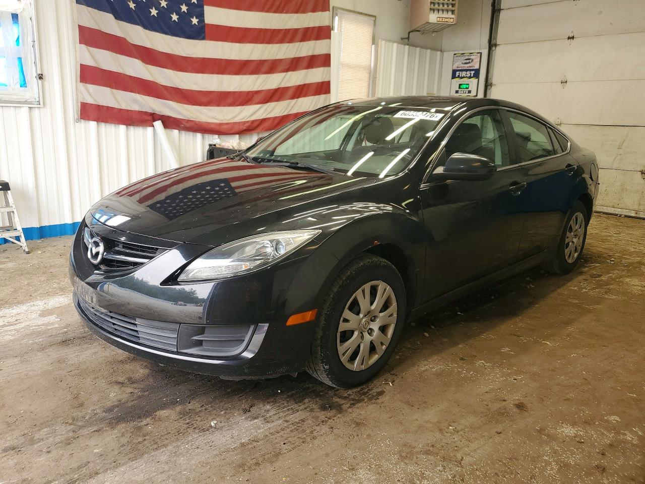 2011 Mazda 6 I Black vin: 1YVHZ8BH4B5M18667