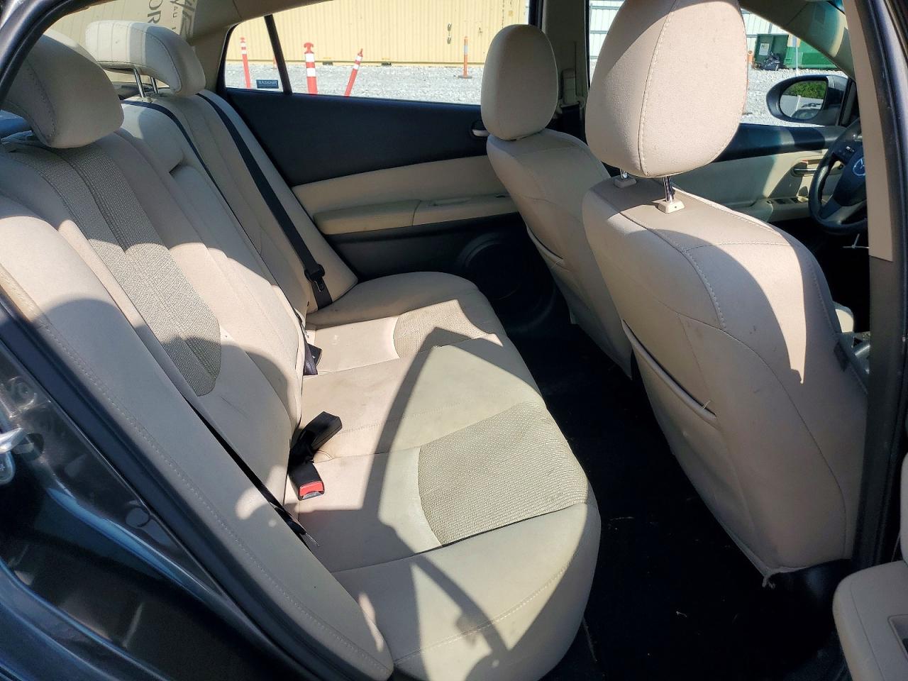 2012 Mazda 6 I Gray vin: 1YVHZ8BH4C5M08044